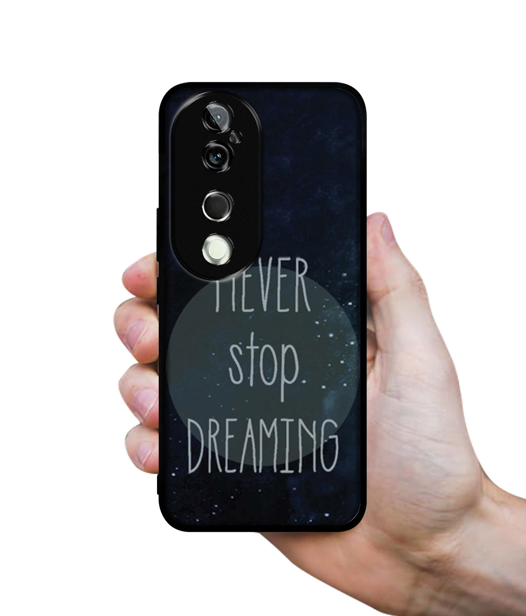 Never Stop Dreaming Design Designer 2D Printed Back Case Cover for Vivo V40 5G / V40 Pro 5G