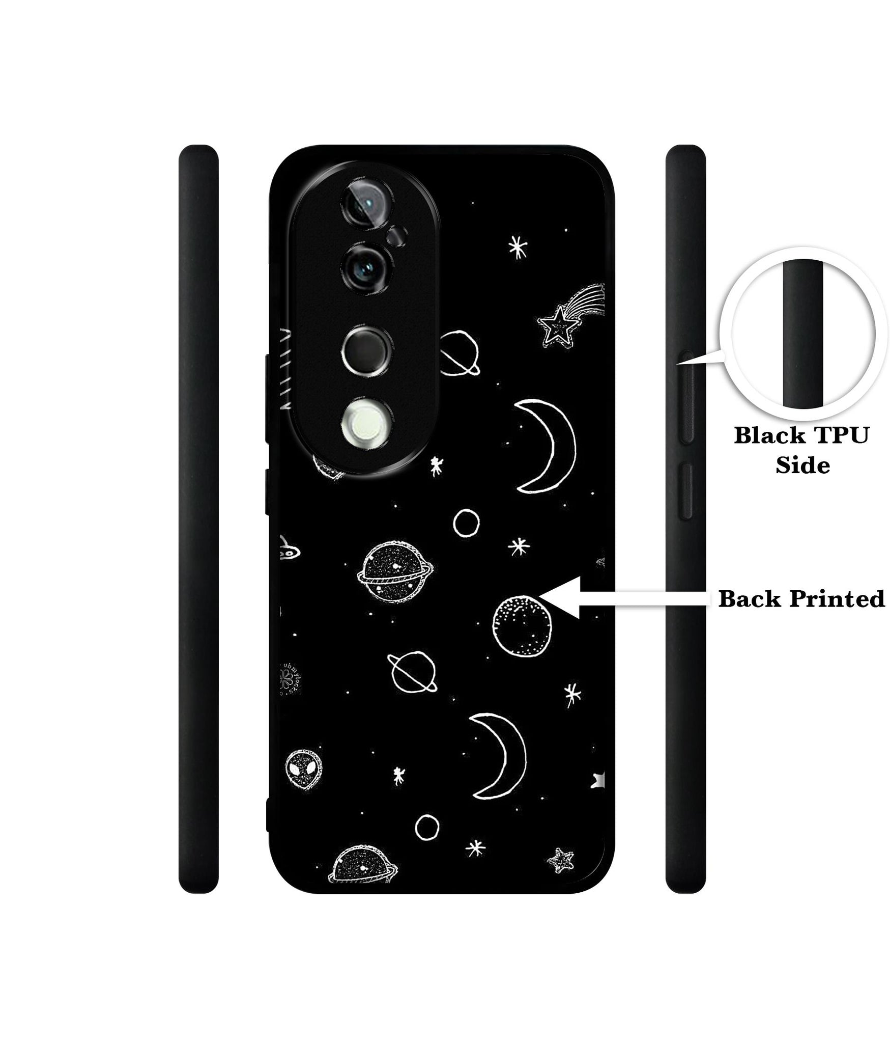 Space Stars Universe Design Designer 2D Printed Back Case Cover for Vivo V40 5G / V40 Pro 5G
