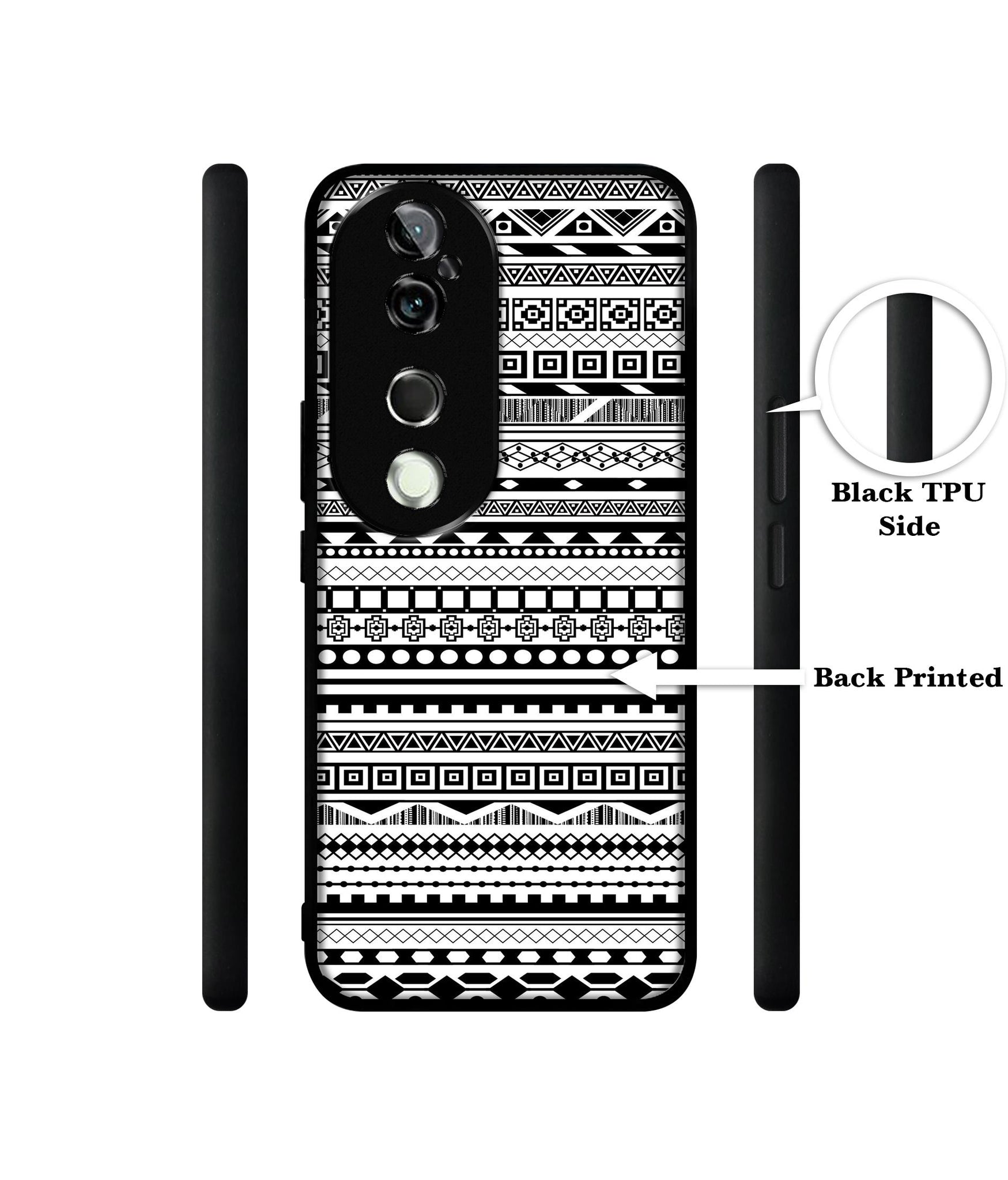 Black & White Patterns Design Designer 2D Printed Back Case Cover for Vivo V40 5G / V40 Pro 5G