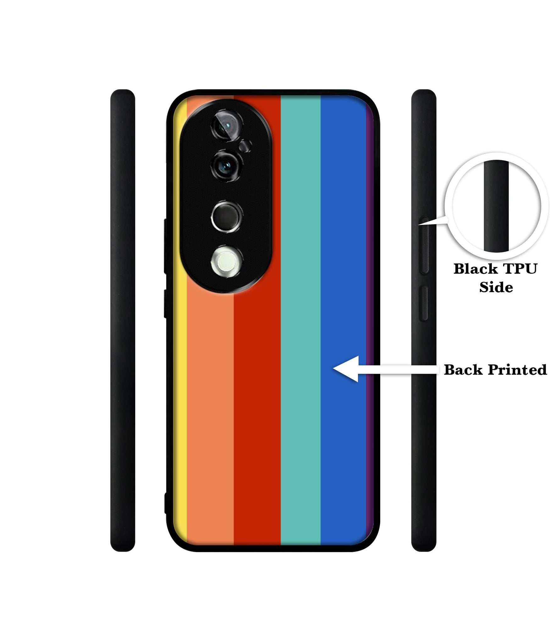 Rainbow Colors Design Designer 2D Printed Back Case Cover for Vivo V40 5G / V40 Pro 5G