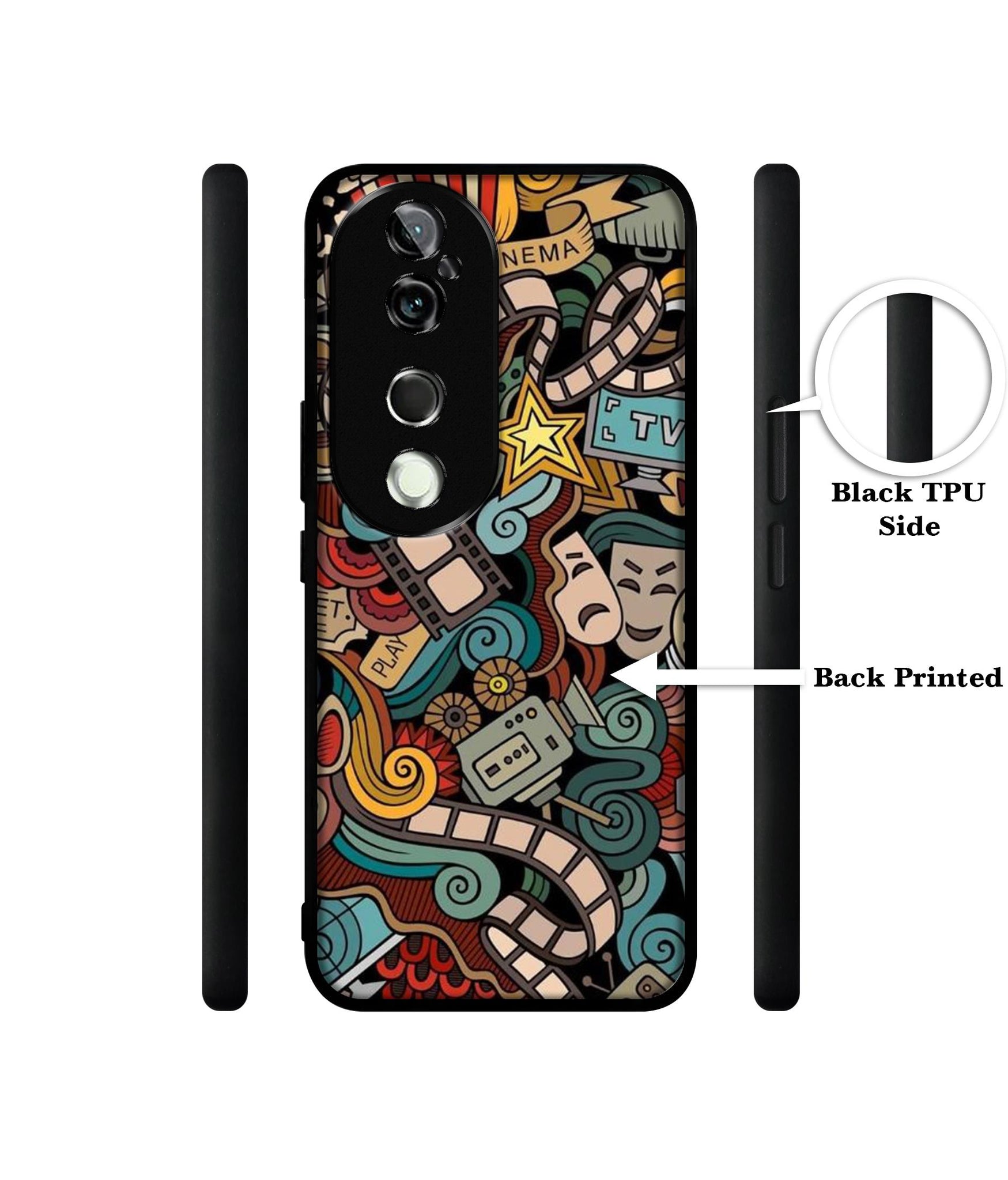 Movies Design Designer 2D Printed Back Case Cover for Vivo V40 5G / V40 Pro 5G