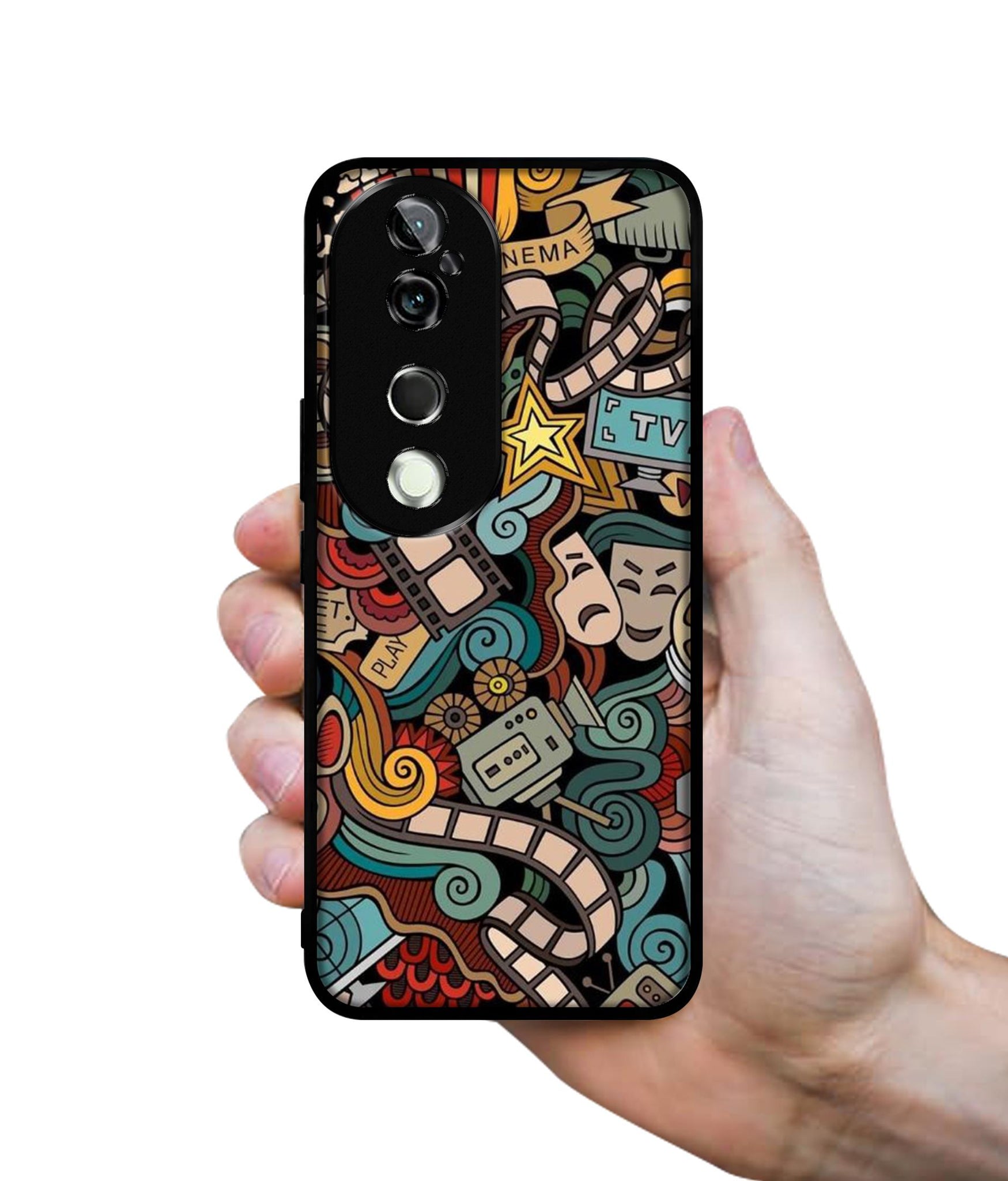Movies Design Designer 2D Printed Back Case Cover for Vivo V40 5G / V40 Pro 5G