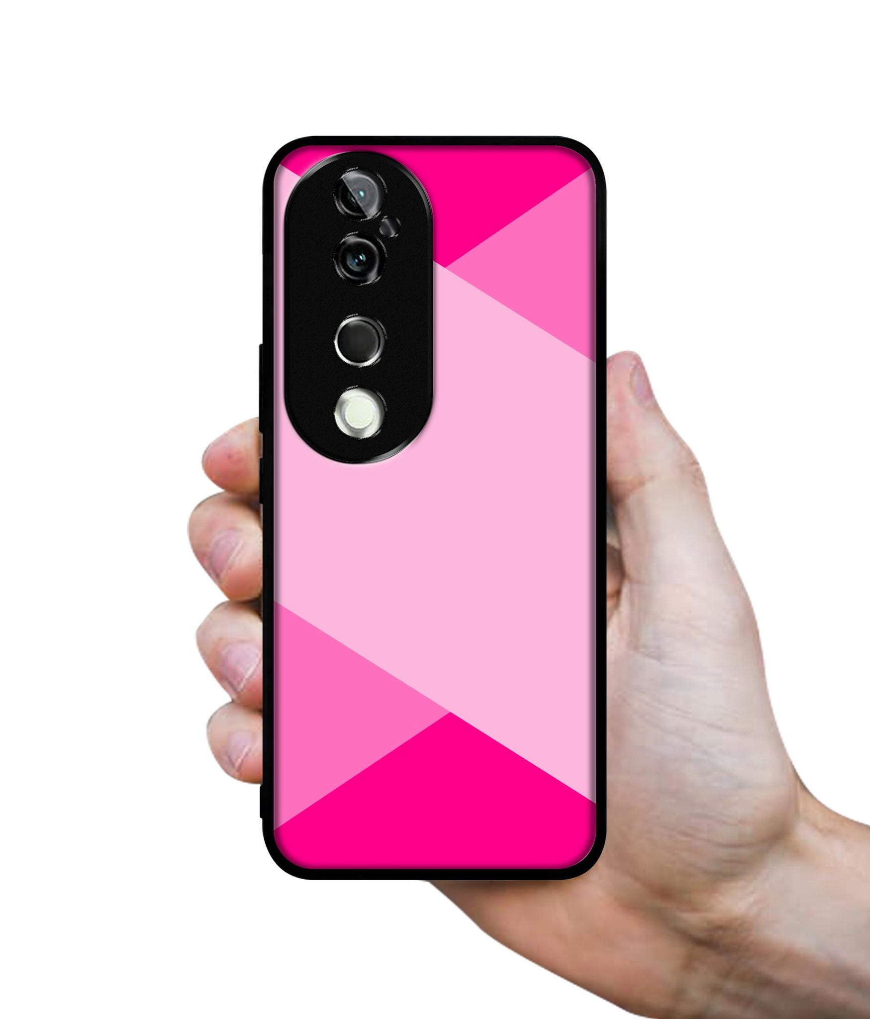 Pink Cross Vector Design Designer 2D Printed Back Case Cover for Vivo V40 5G / V40 Pro 5G