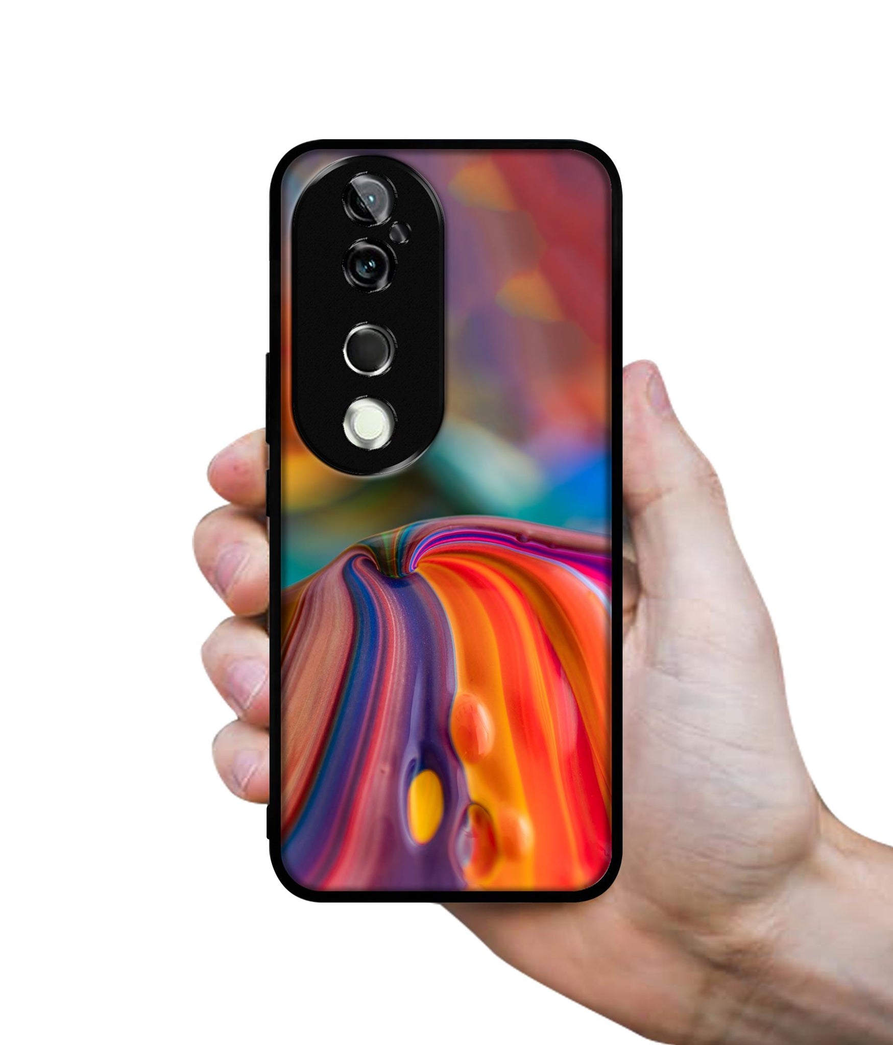 Rainbow Colors Designer 2D Printed Back Case Cover for Vivo V40 5G / V40 Pro 5G