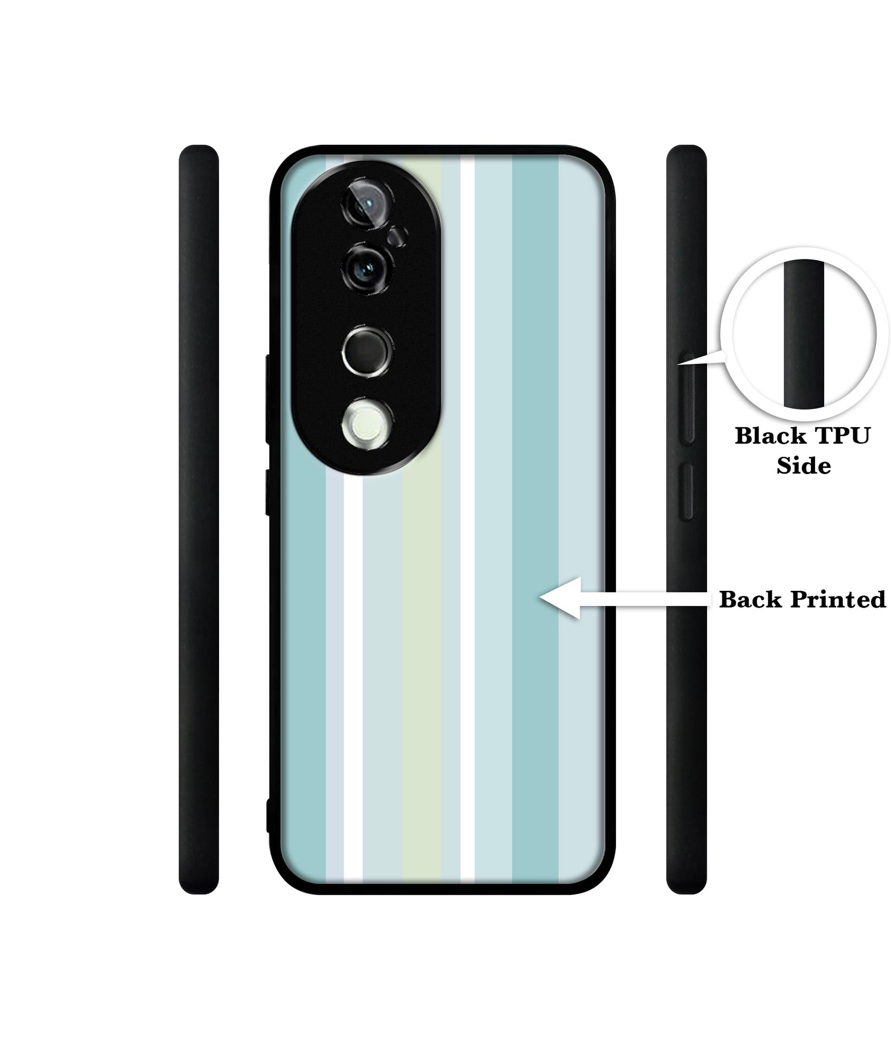 Light Green Stripes Design Designer 2D Printed Back Case Cover for Vivo V40 5G / V40 Pro 5G