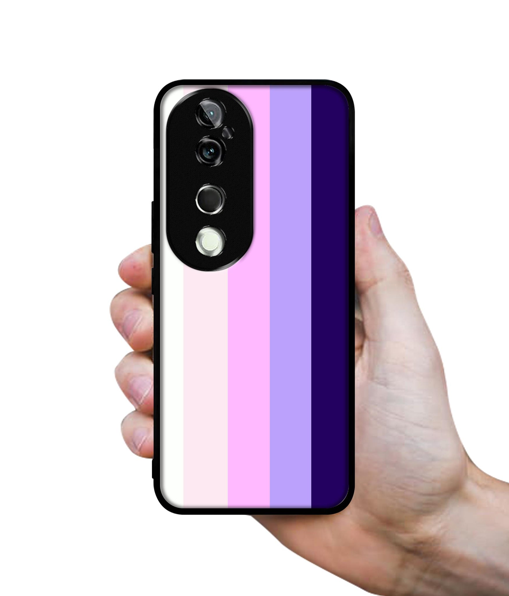 Pink and Purple Lines Design Designer 2D Printed Back Case Cover for Vivo V40 5G / V40 Pro 5G