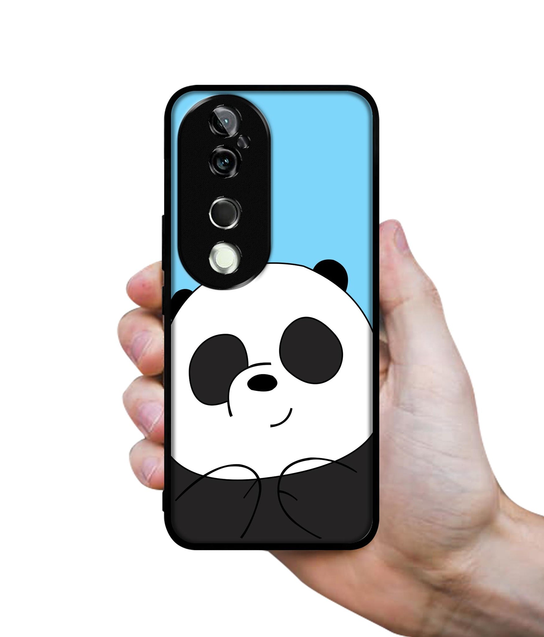 Cute Panda Design Designer 2D Printed Back Case Cover for Vivo V40 5G / V40 Pro 5G