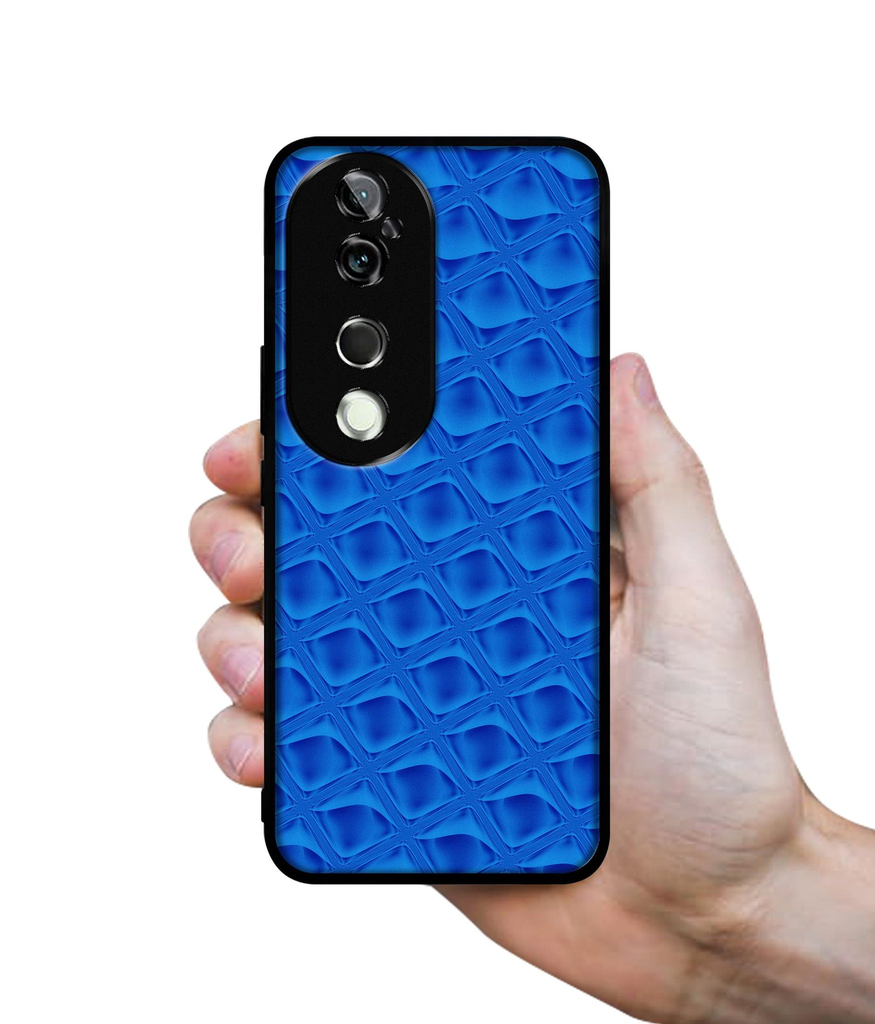 Blue Diamond Design Designer 2D Printed Back Case Cover for Vivo V40 5G / V40 Pro 5G