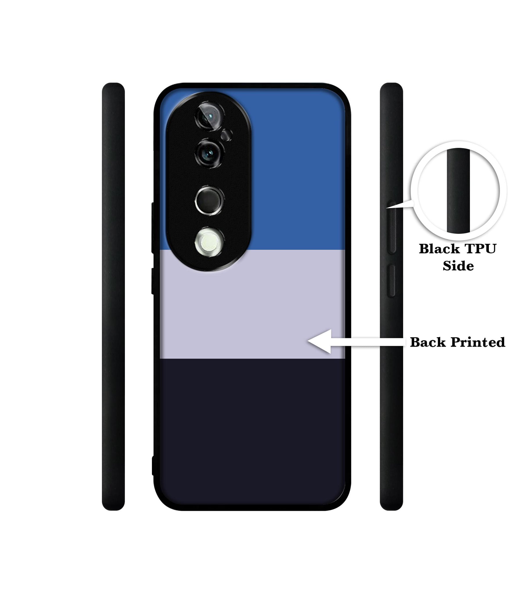 Three Color Stripes Design Designer 2D Printed Back Case Cover for Vivo V40 5G / V40 Pro 5G