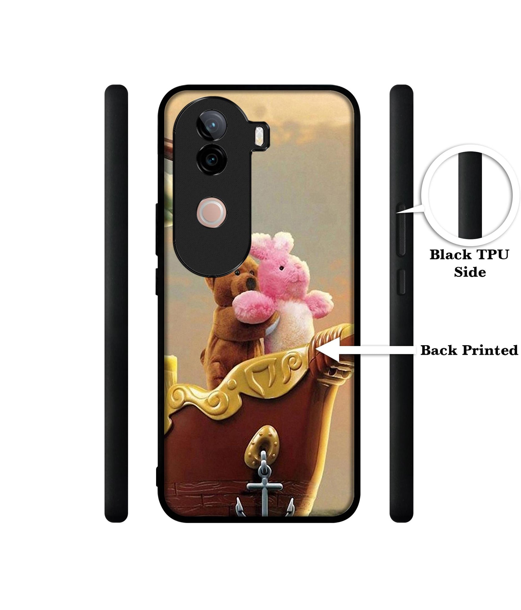 Funny Titanic Design Designer 2D Printed Back Case Cover for Vivo V40e 5G / iQOO Z9s 5G