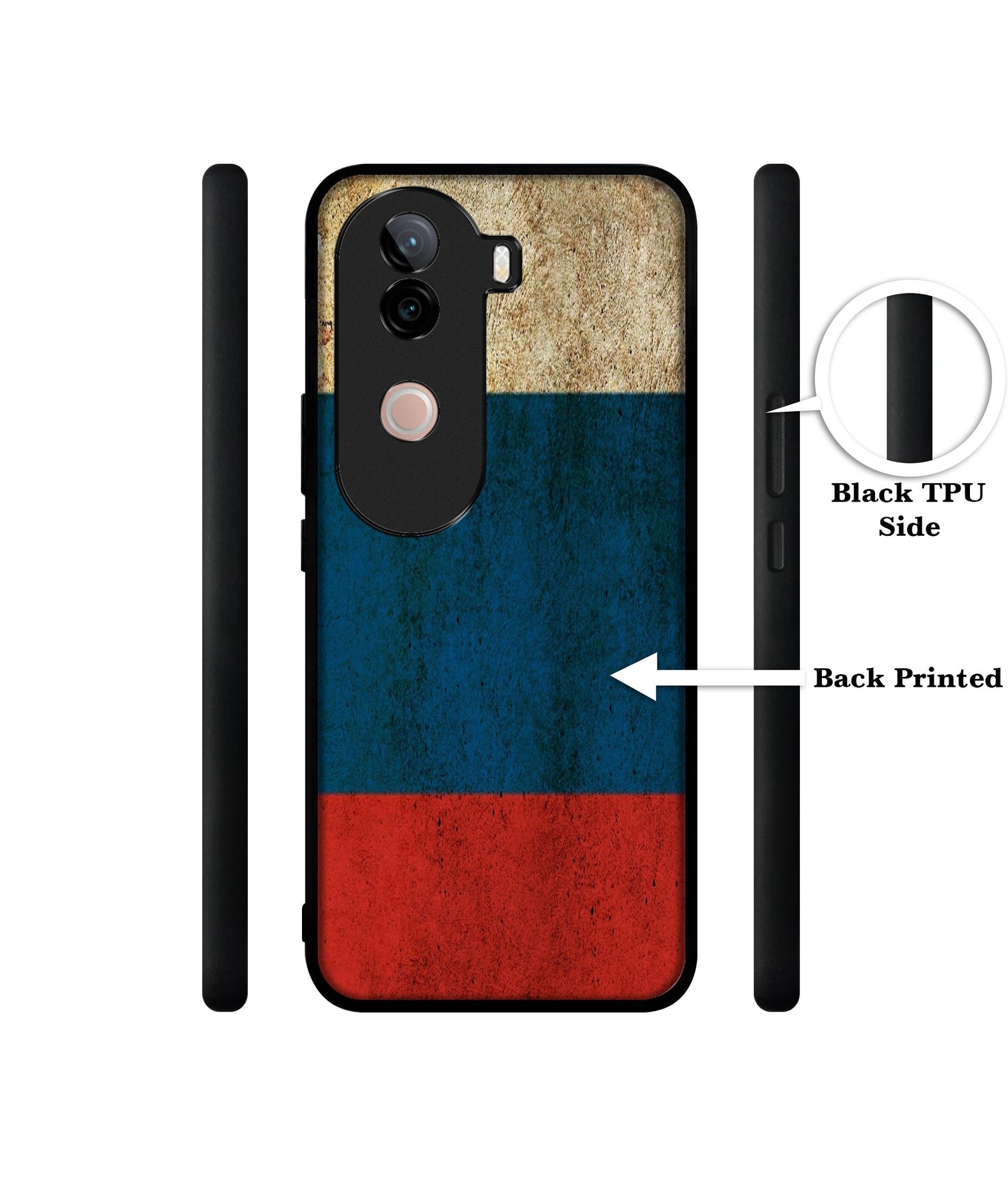 Autumn Girl Design Designer 2D Printed Back Case Cover for Vivo V40e 5G / iQOO Z9s 5G