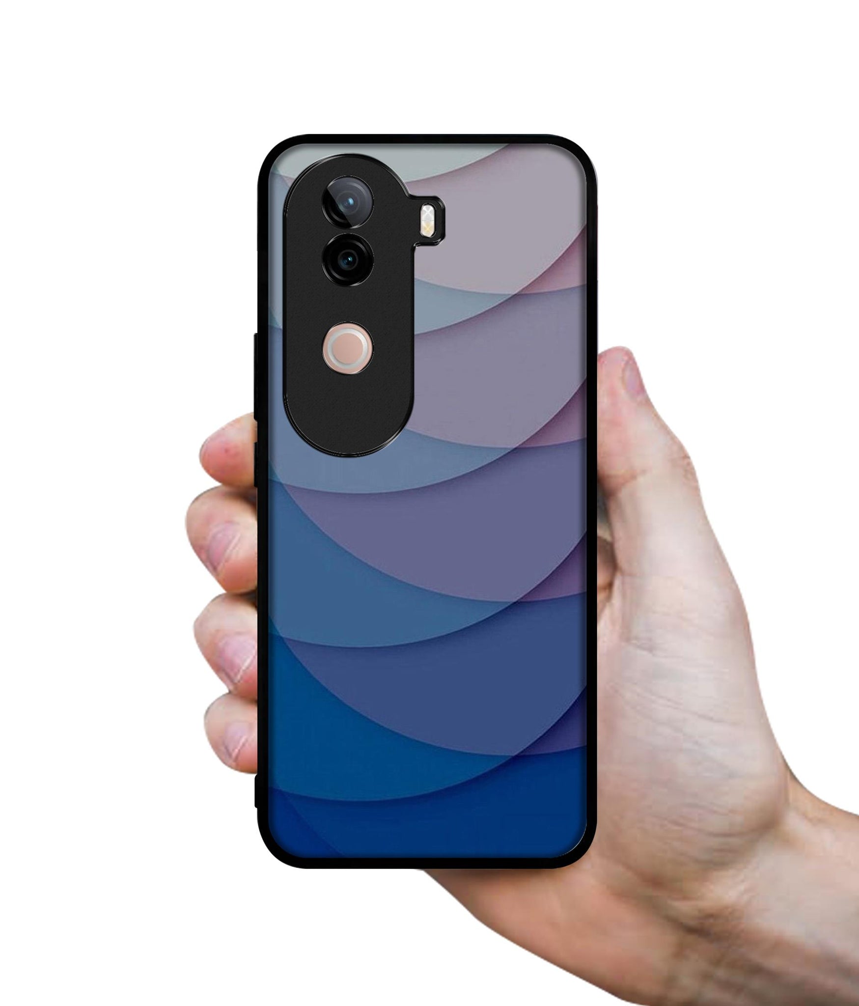 Waves Pattern Print Design Designer 2D Printed Back Case Cover for Vivo V40e 5G / iQOO Z9s 5G