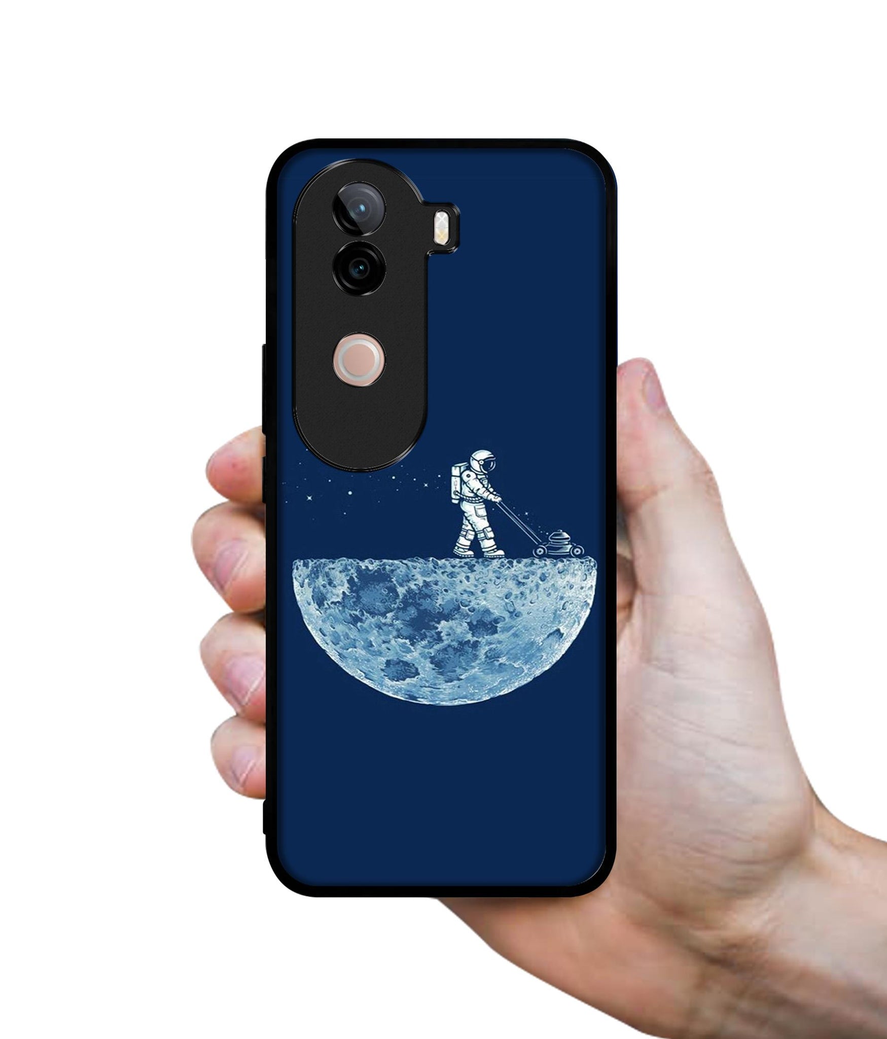 Moon Walk Design Designer 2D Printed Back Case Cover for Vivo V40e 5G / iQOO Z9s 5G