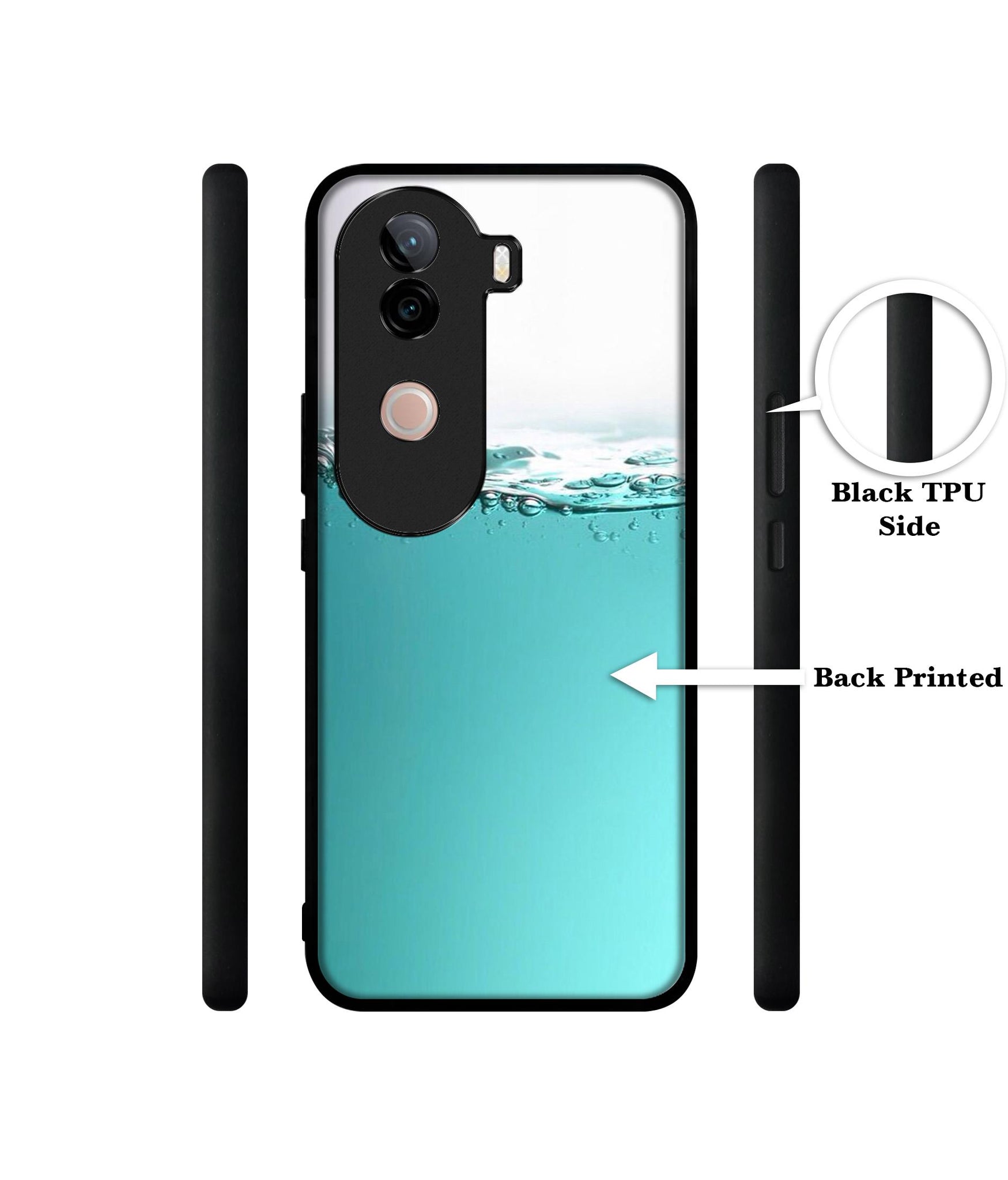 Half Fill Design Designer 2D Printed Back Case Cover for Vivo V40e 5G / iQOO Z9s 5G