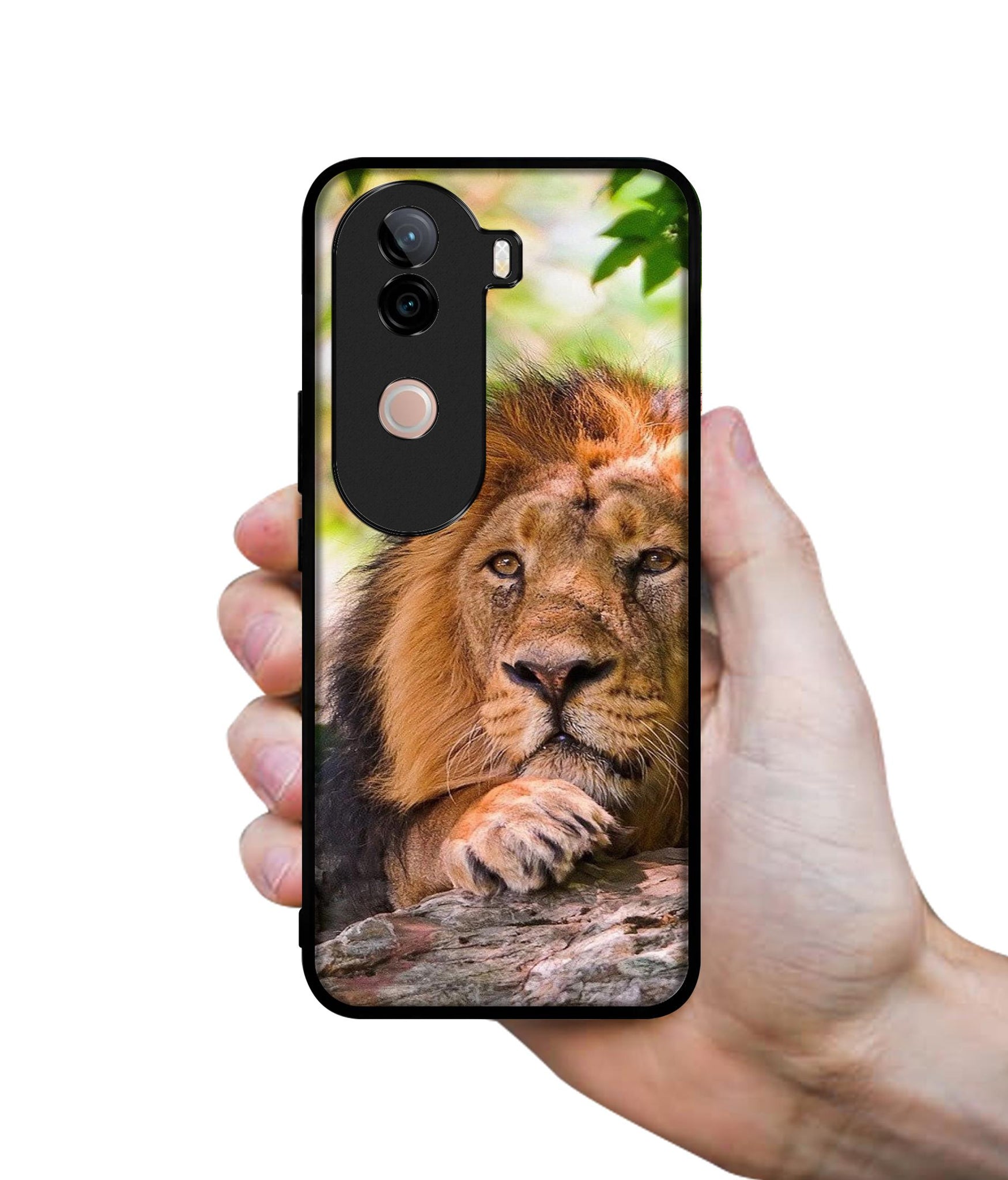 Tiger Pattern Print Design Designer 2D Printed Back Case Cover for Vivo V40e 5G / iQOO Z9s 5G