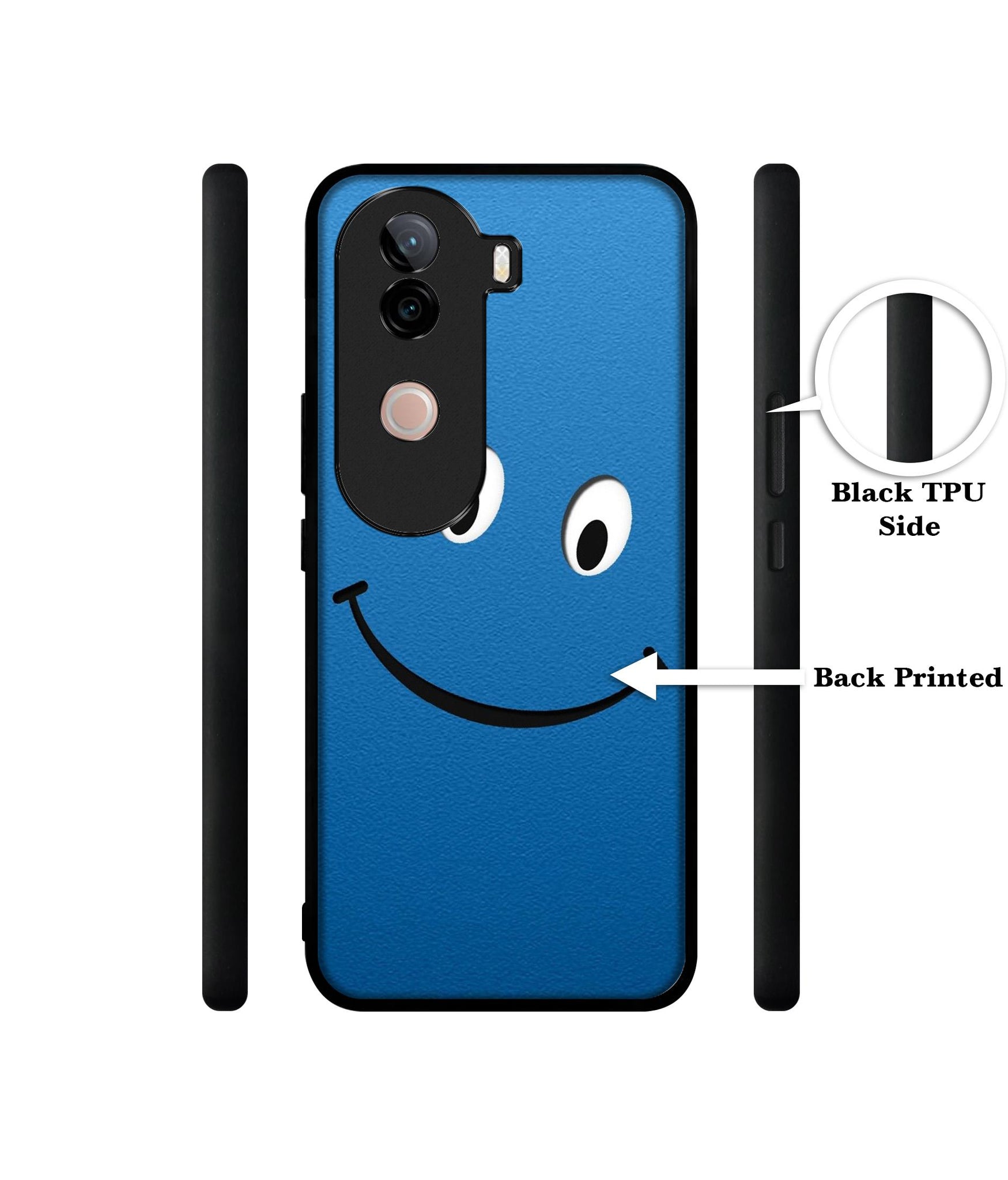 Happy Design Designer 2D Printed Back Case Cover for Vivo V40e 5G / iQOO Z9s 5G