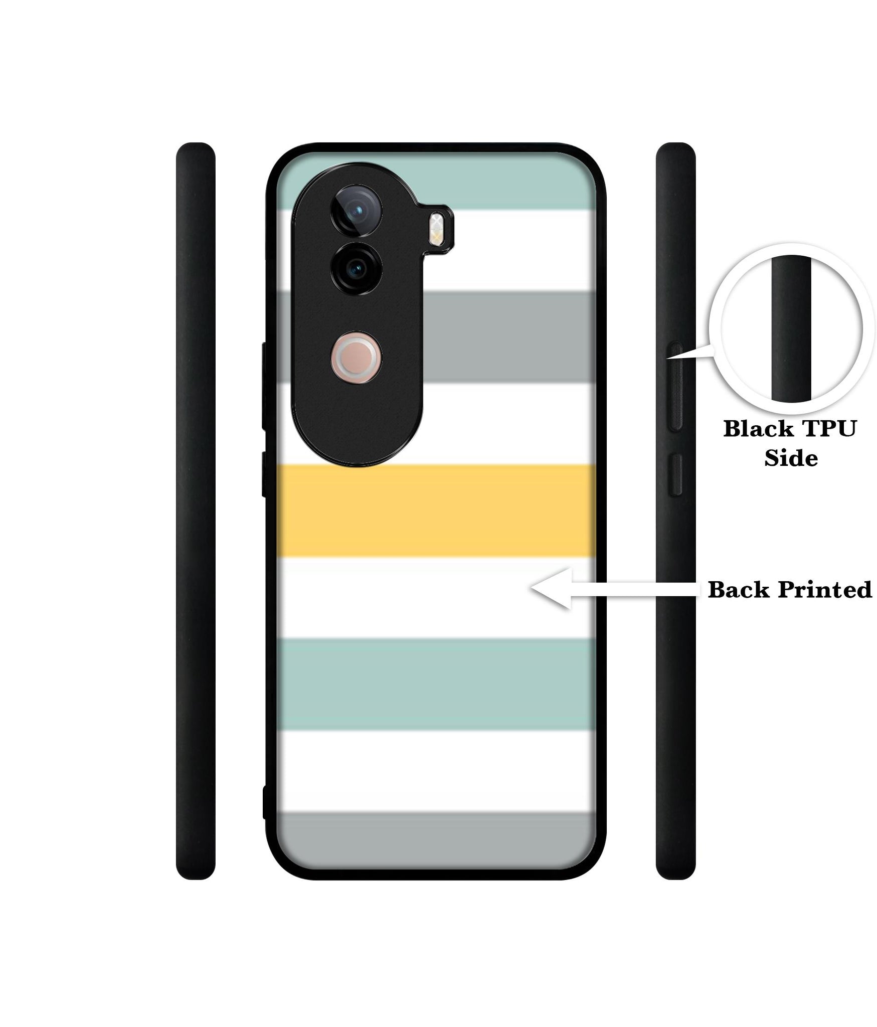 Line Texture Design Designer 2D Printed Back Case Cover for Vivo V40e 5G / iQOO Z9s 5G
