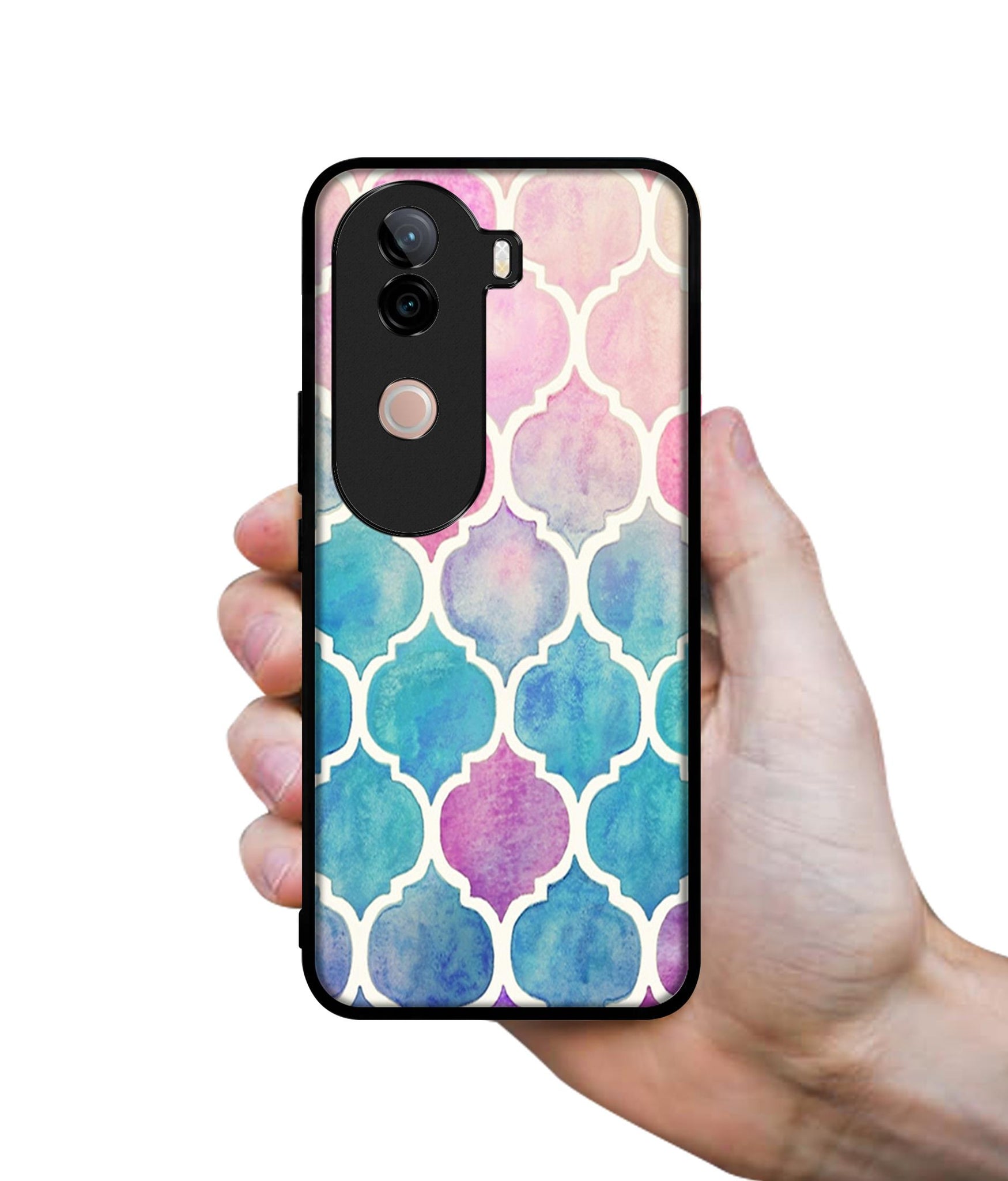 Patterns Art Design Designer 2D Printed Back Case Cover for Vivo V40e 5G / iQOO Z9s 5G