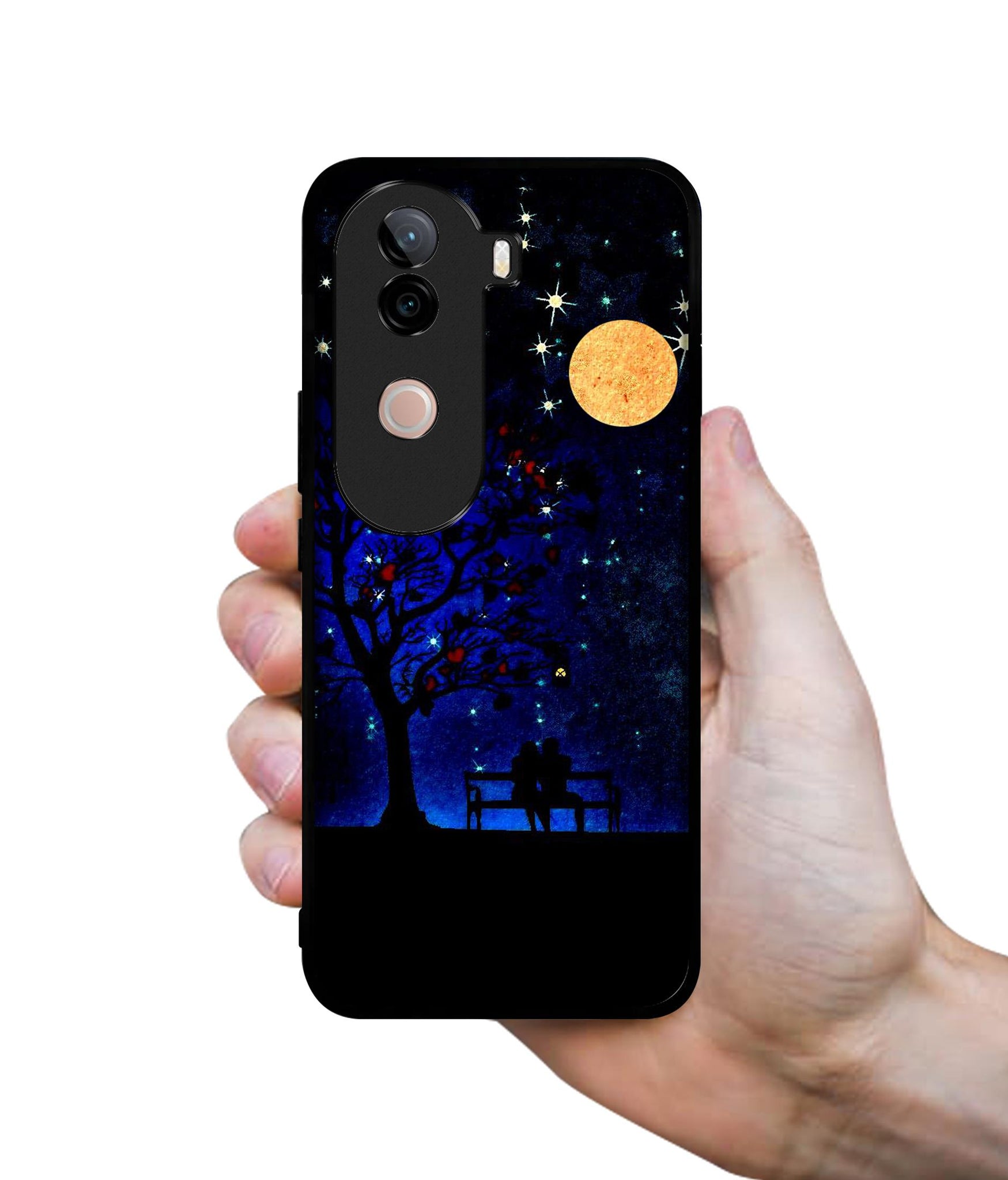Blue Sky Design Designer 2D Printed Back Case Cover for Vivo V40e 5G / iQOO Z9s 5G