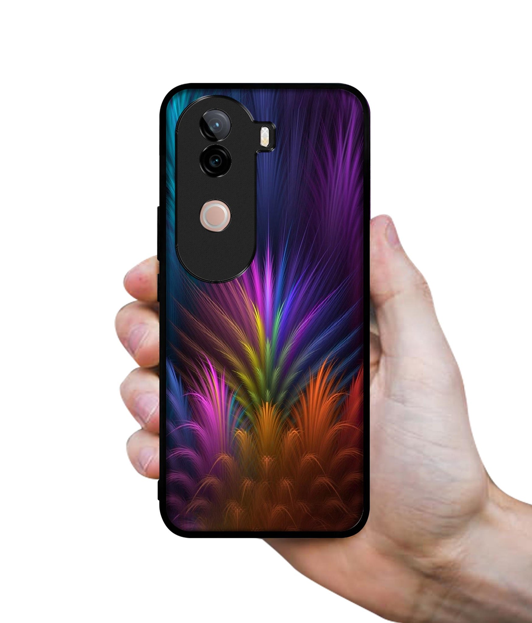Multicoloured Design Designer 2D Printed Back Case Cover for Vivo V40e 5G / iQOO Z9s 5G