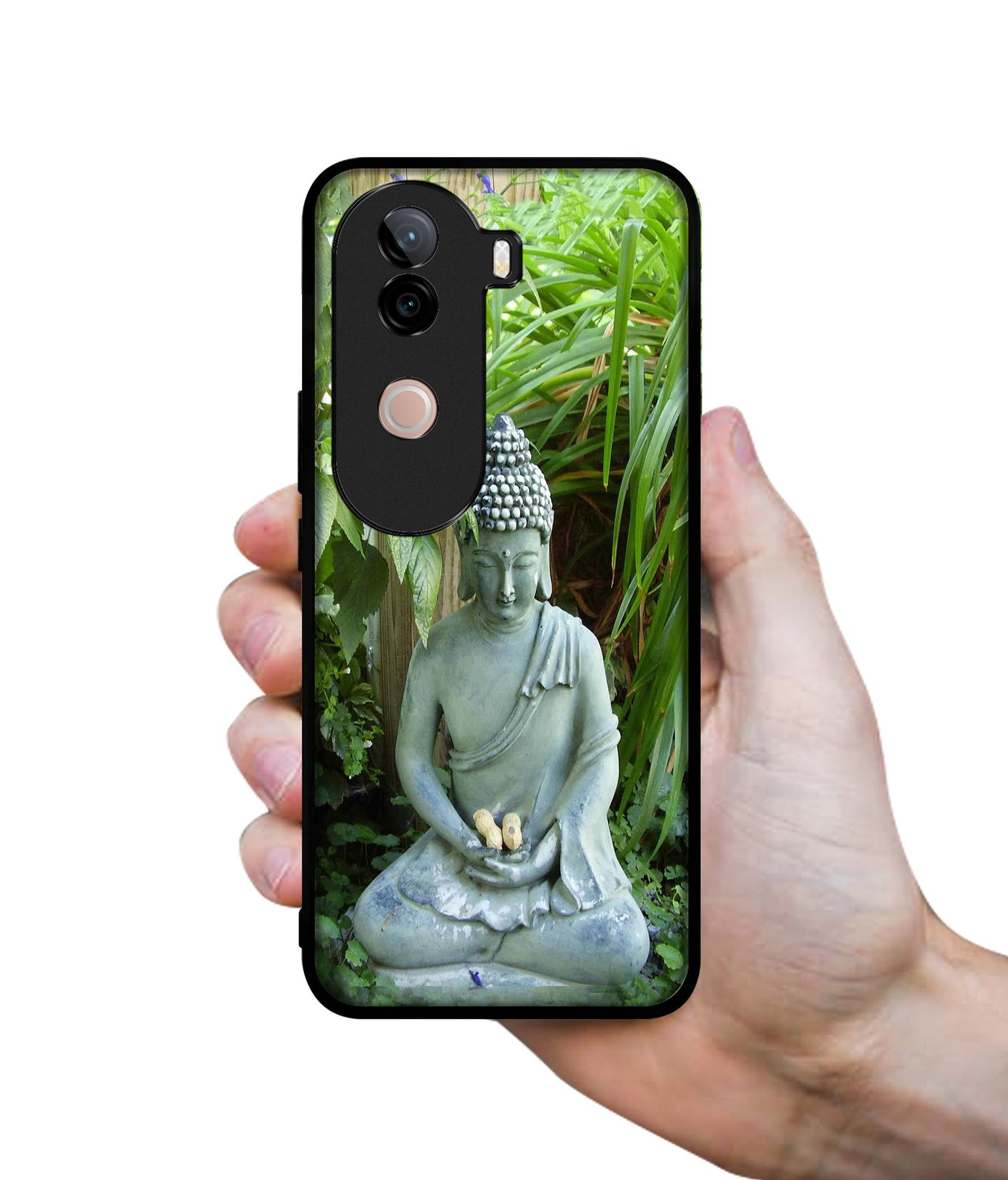 Buddhism Design Designer 2D Printed Back Case Cover for Vivo V40e 5G / iQOO Z9s 5G