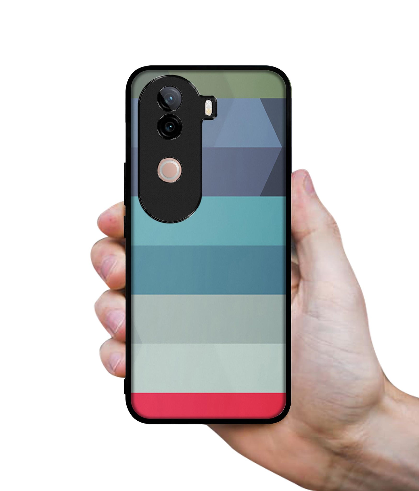 Colorful Lines Design Designer 2D Printed Back Case Cover for Vivo V40e 5G / iQOO Z9s 5G