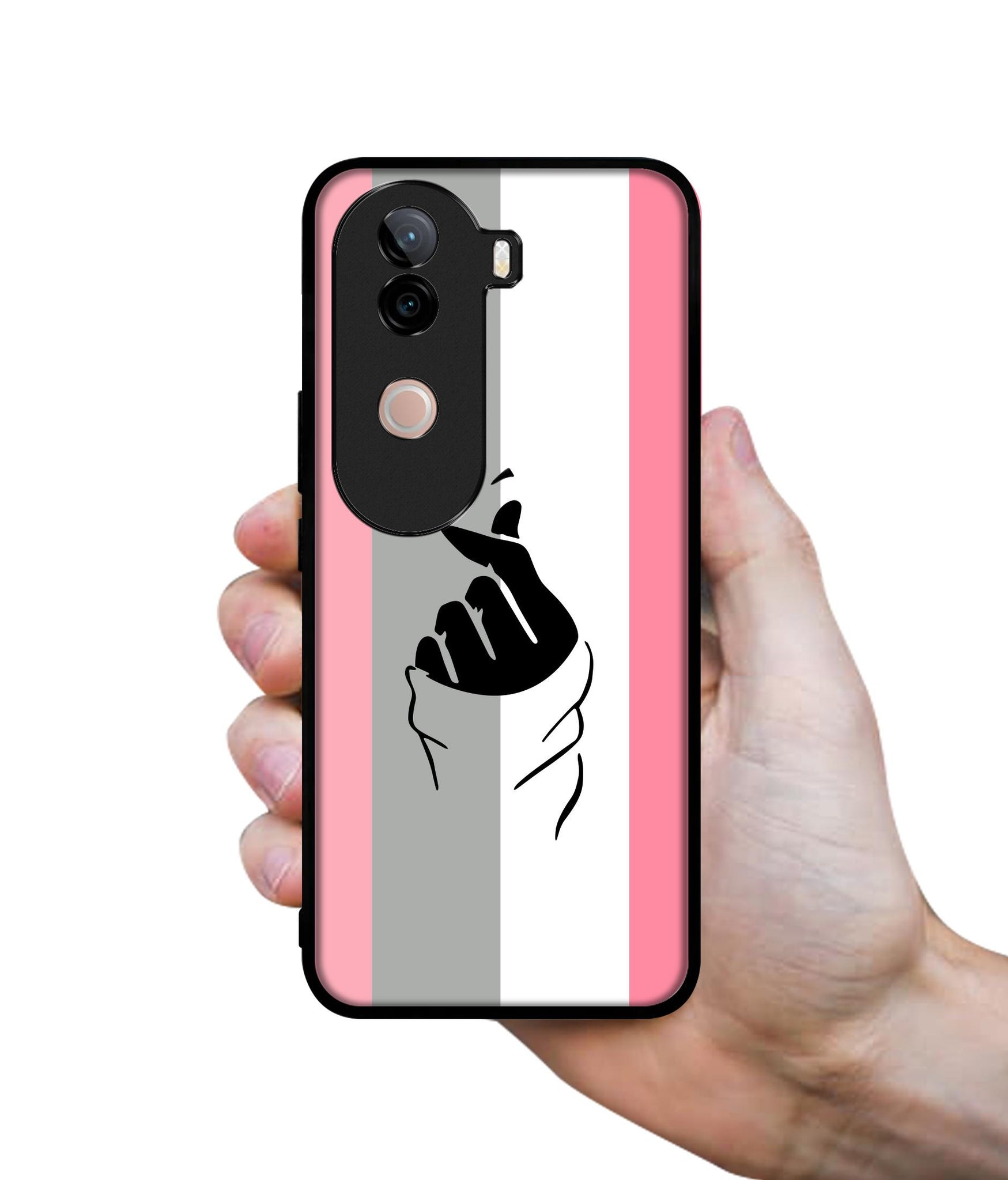 Cute Mini Love Design Designer 2D Printed Back Case Cover for Vivo V40e 5G / iQOO Z9s 5G