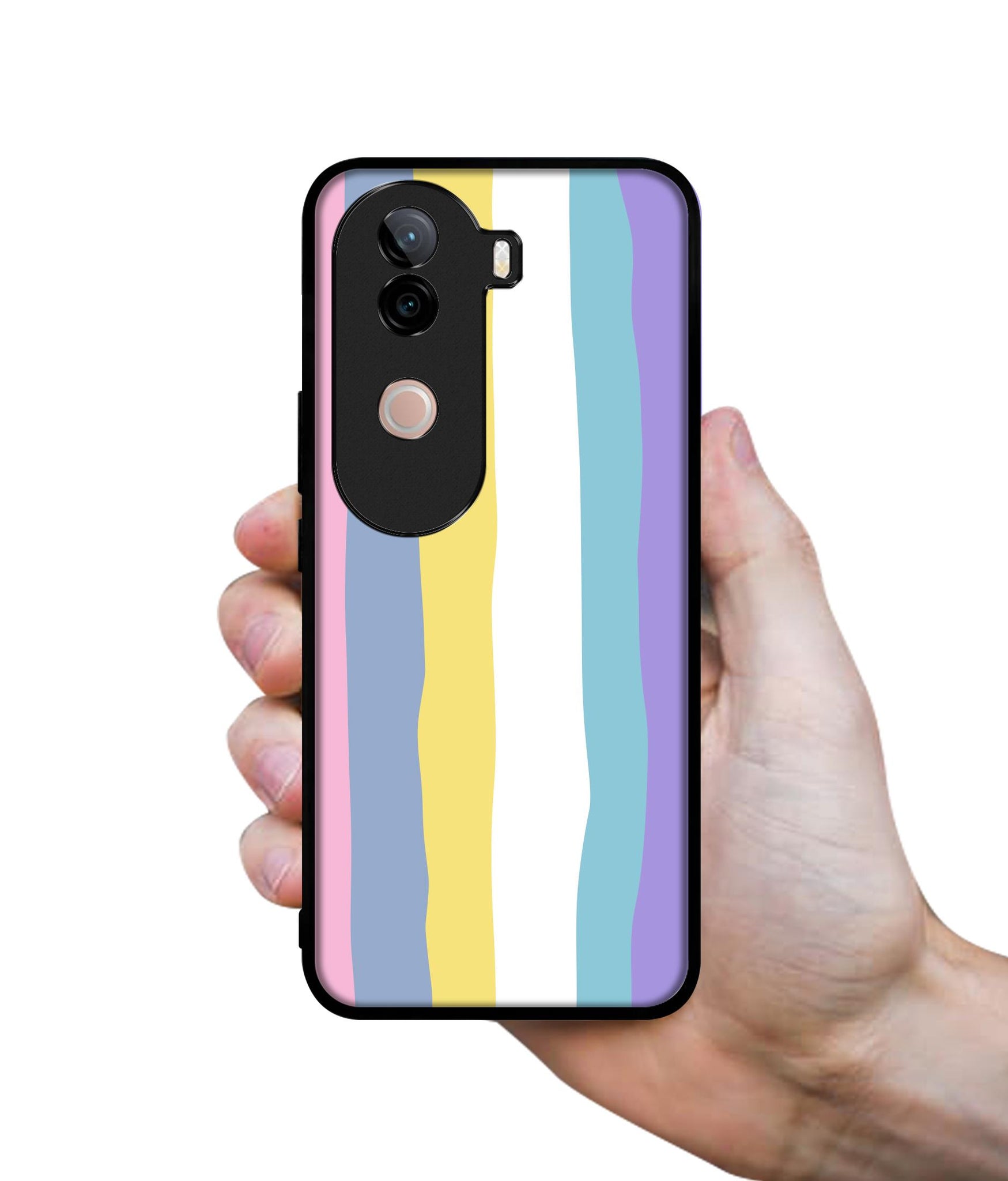 Beautiful Colors Design Designer 2D Printed Back Case Cover for Vivo V40e 5G / iQOO Z9s 5G