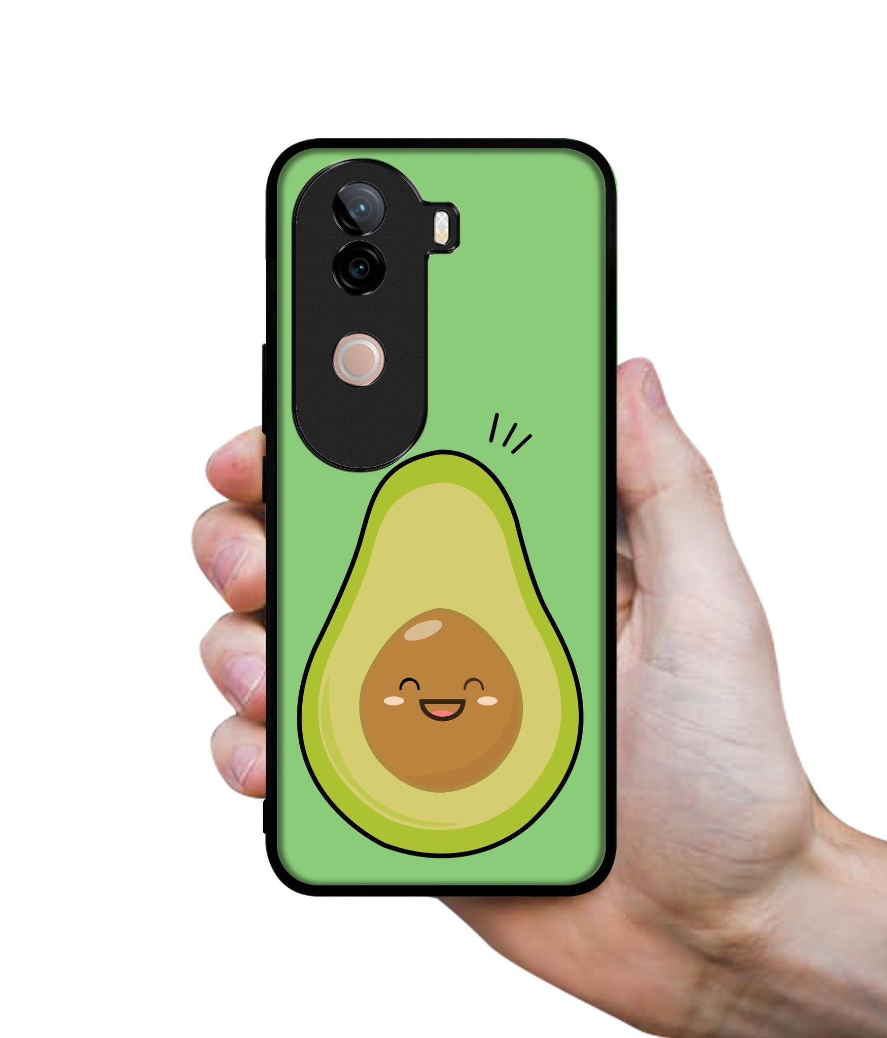 Avocados Design Designer 2D Printed Back Case Cover for Vivo V40e 5G / iQOO Z9s 5G