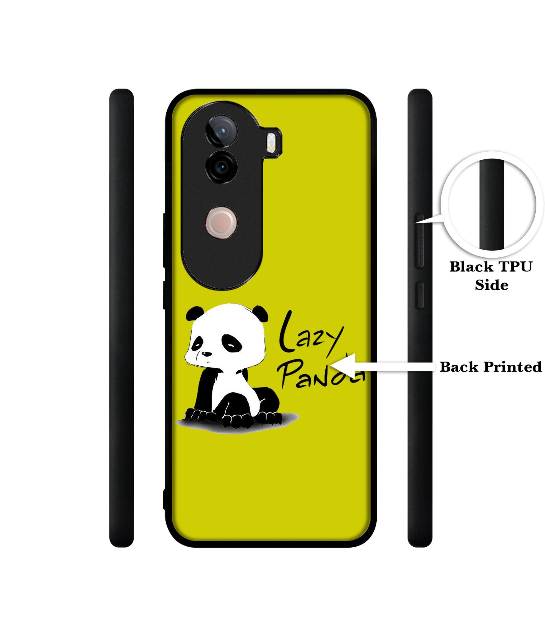 Lazy Panda Design Designer 2D Printed Back Case Cover for Vivo V40e 5G / iQOO Z9s 5G