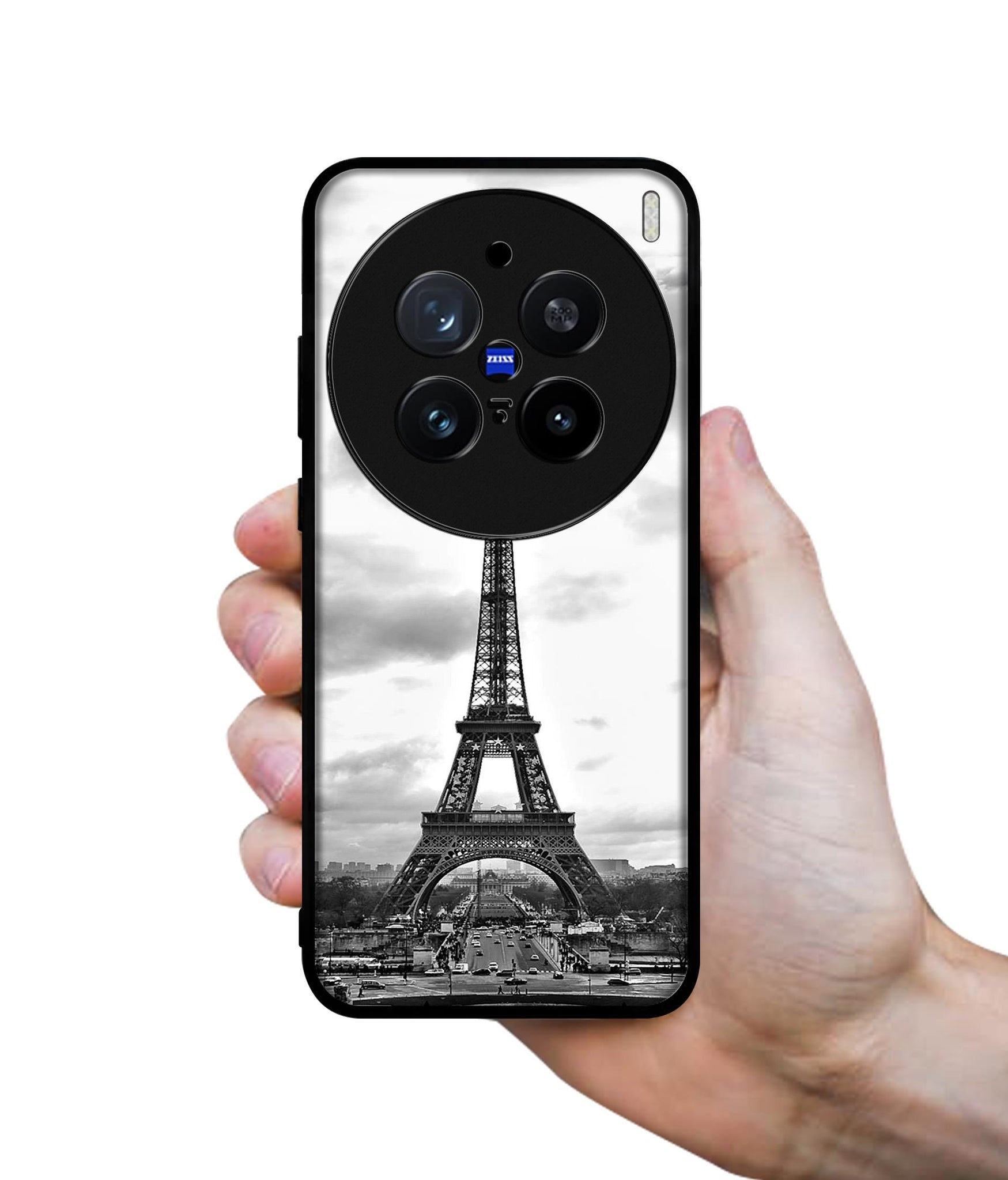 Eiffel Tower Design Designer 2D Printed Back Case Cover for Vivo X200 Pro 5G
