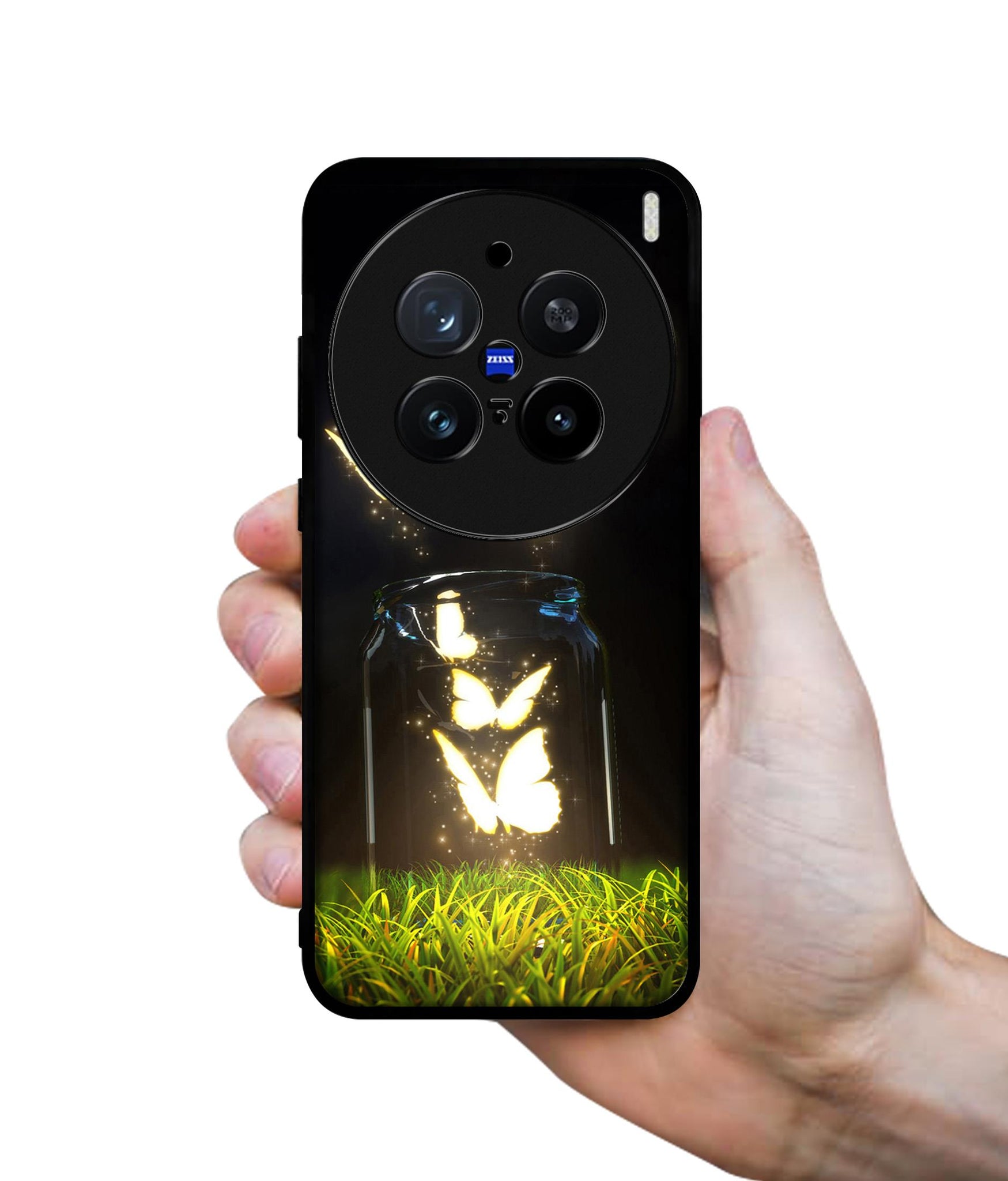 Butterfly Design Designer 2D Printed Back Case Cover for Vivo X200 Pro 5G