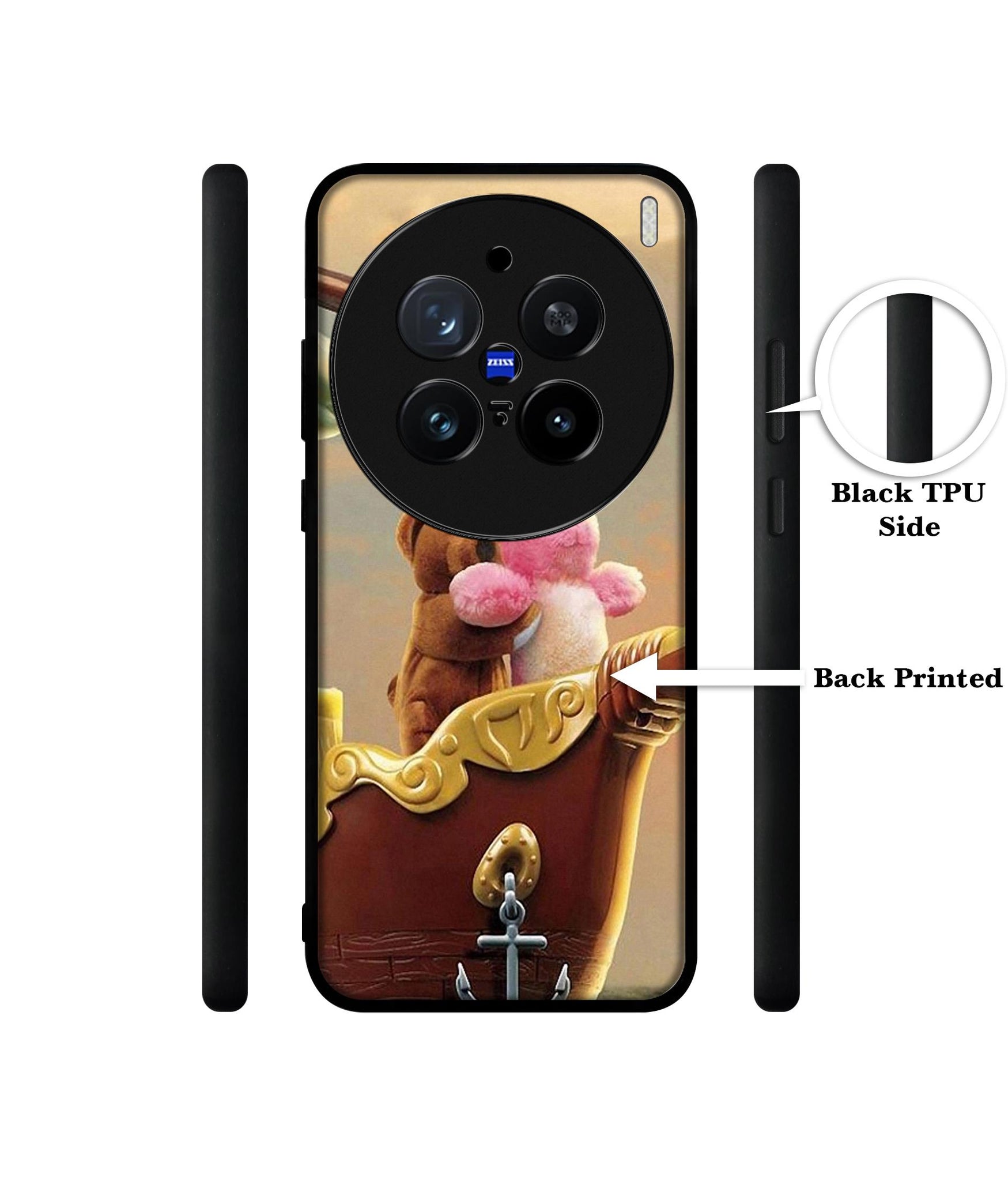 Funny Titanic Design Designer 2D Printed Back Case Cover for Vivo X200 Pro 5G