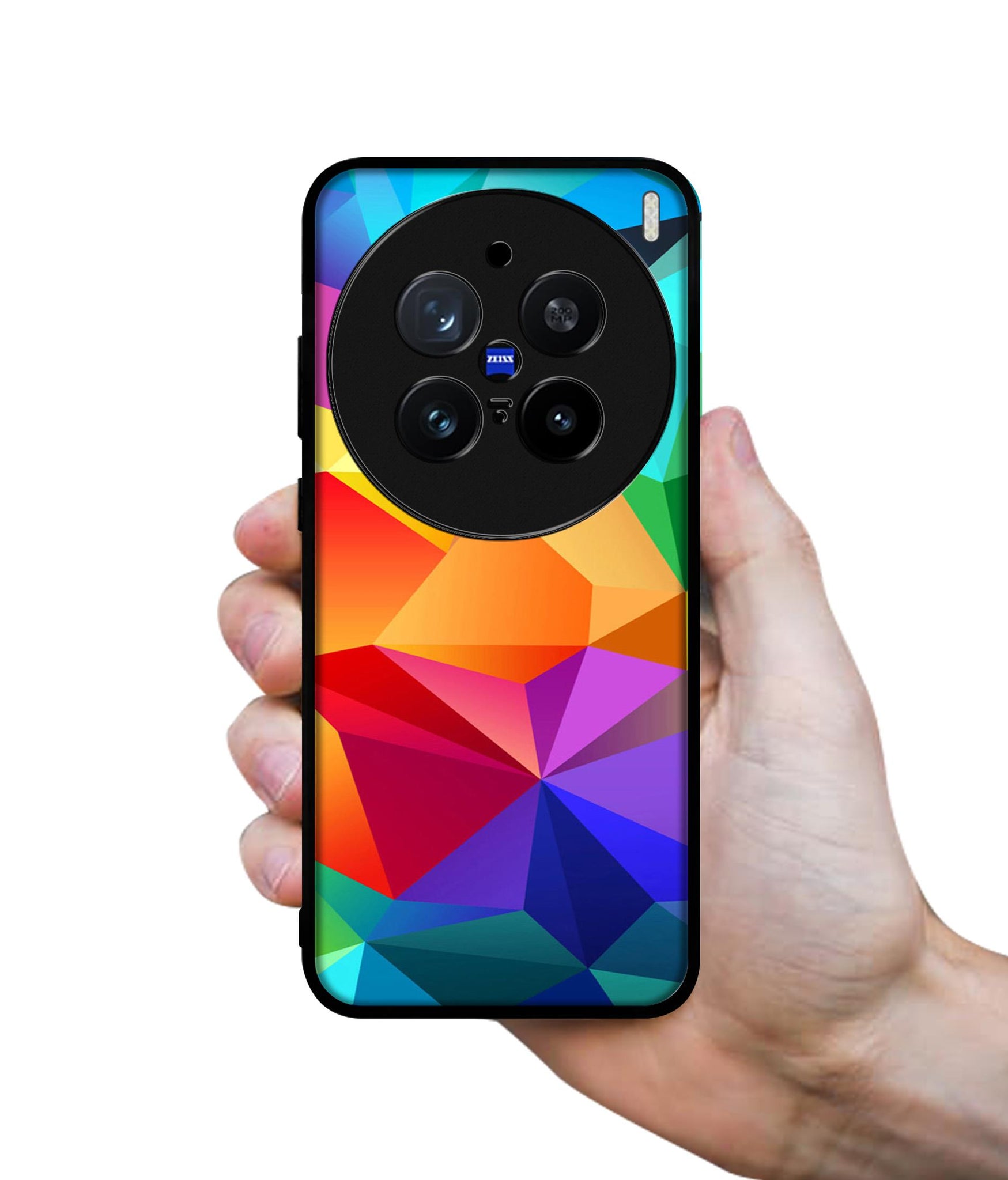 Colorful Pattern Design Designer 2D Printed Back Case Cover for Vivo X200 Pro 5G