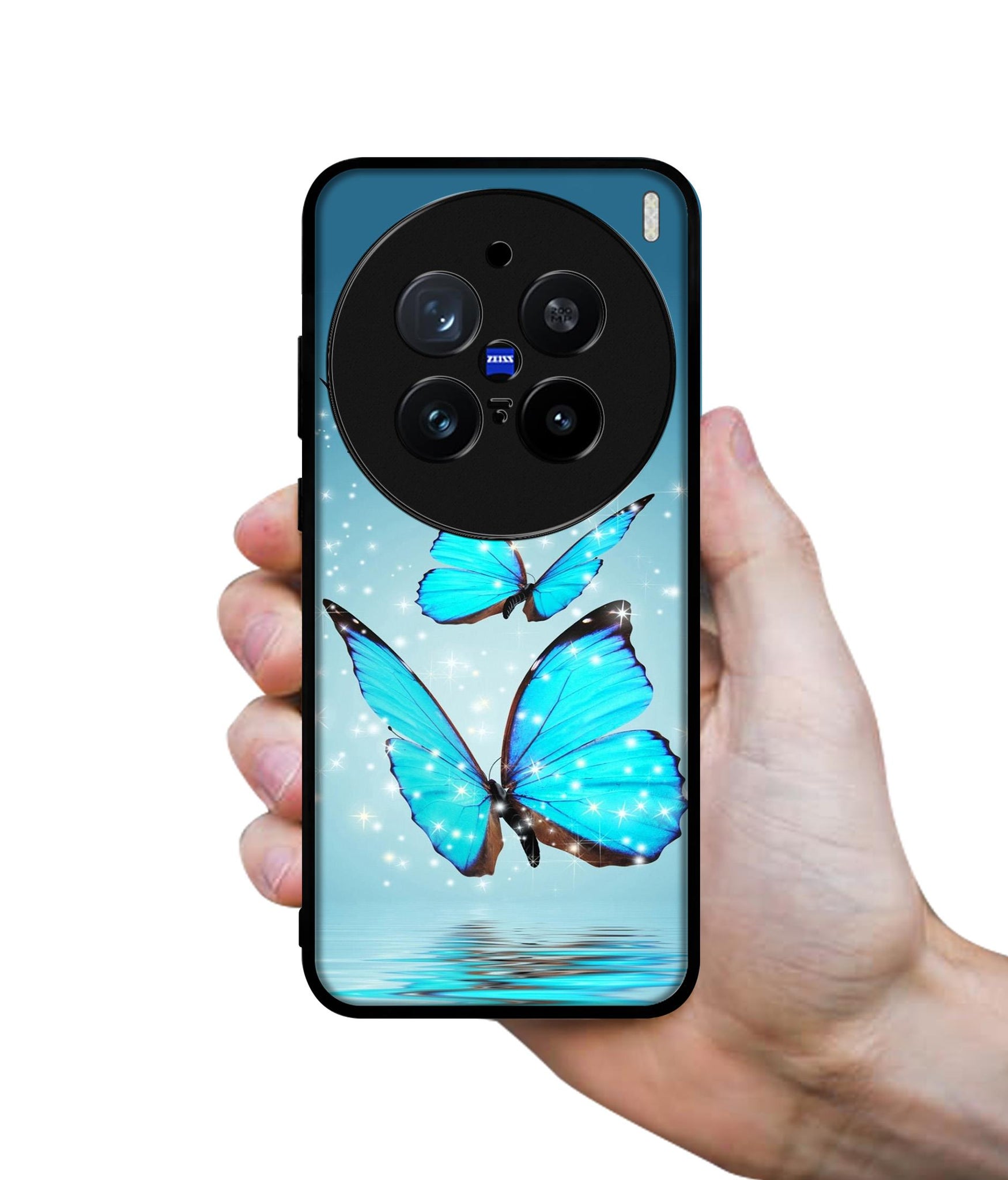 Flying Butterflies Design Designer 2D Printed Back Case Cover for Vivo X200 Pro 5G
