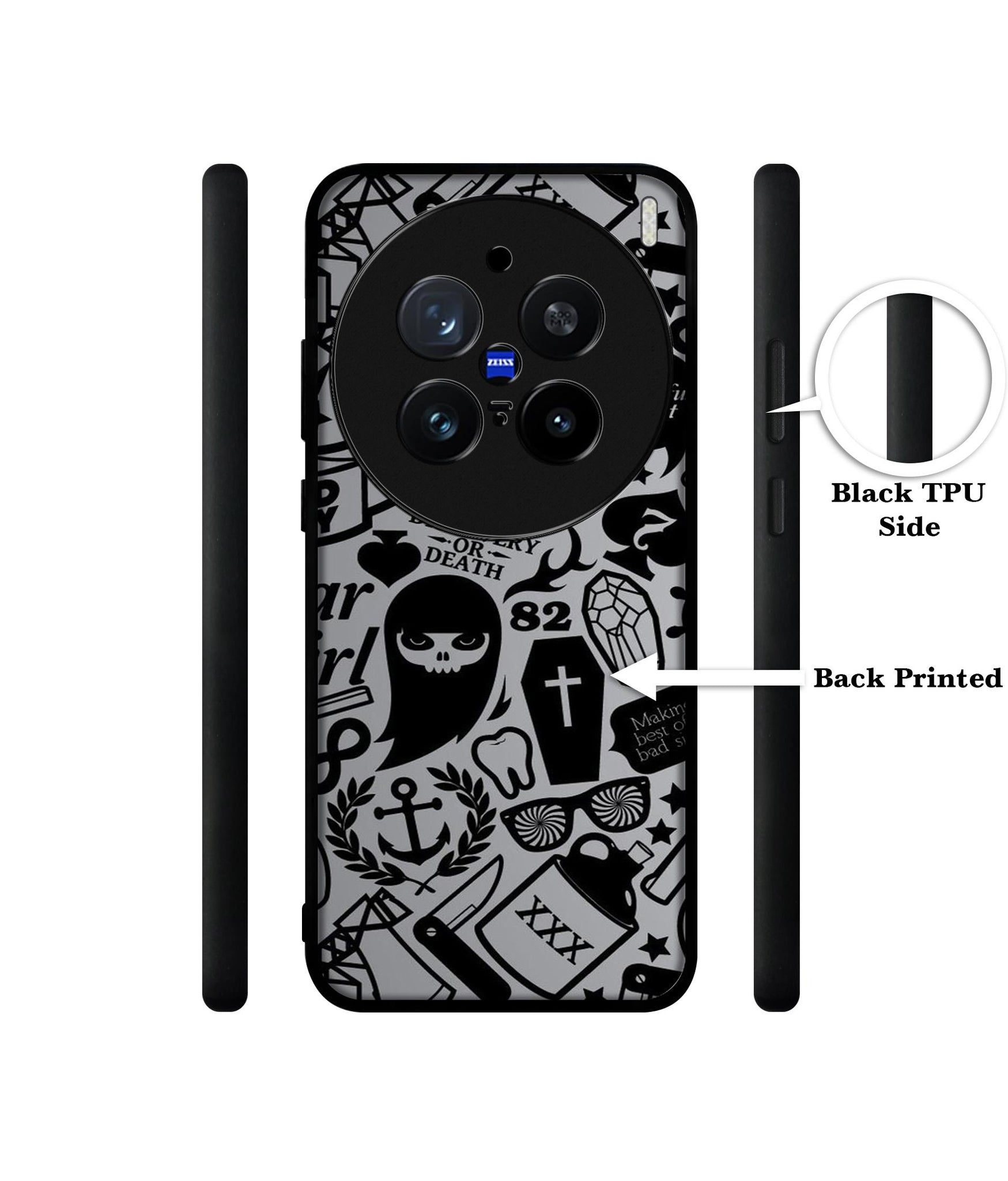 Discover Or Death Design Designer 2D Printed Back Case Cover for Vivo X200 Pro 5G