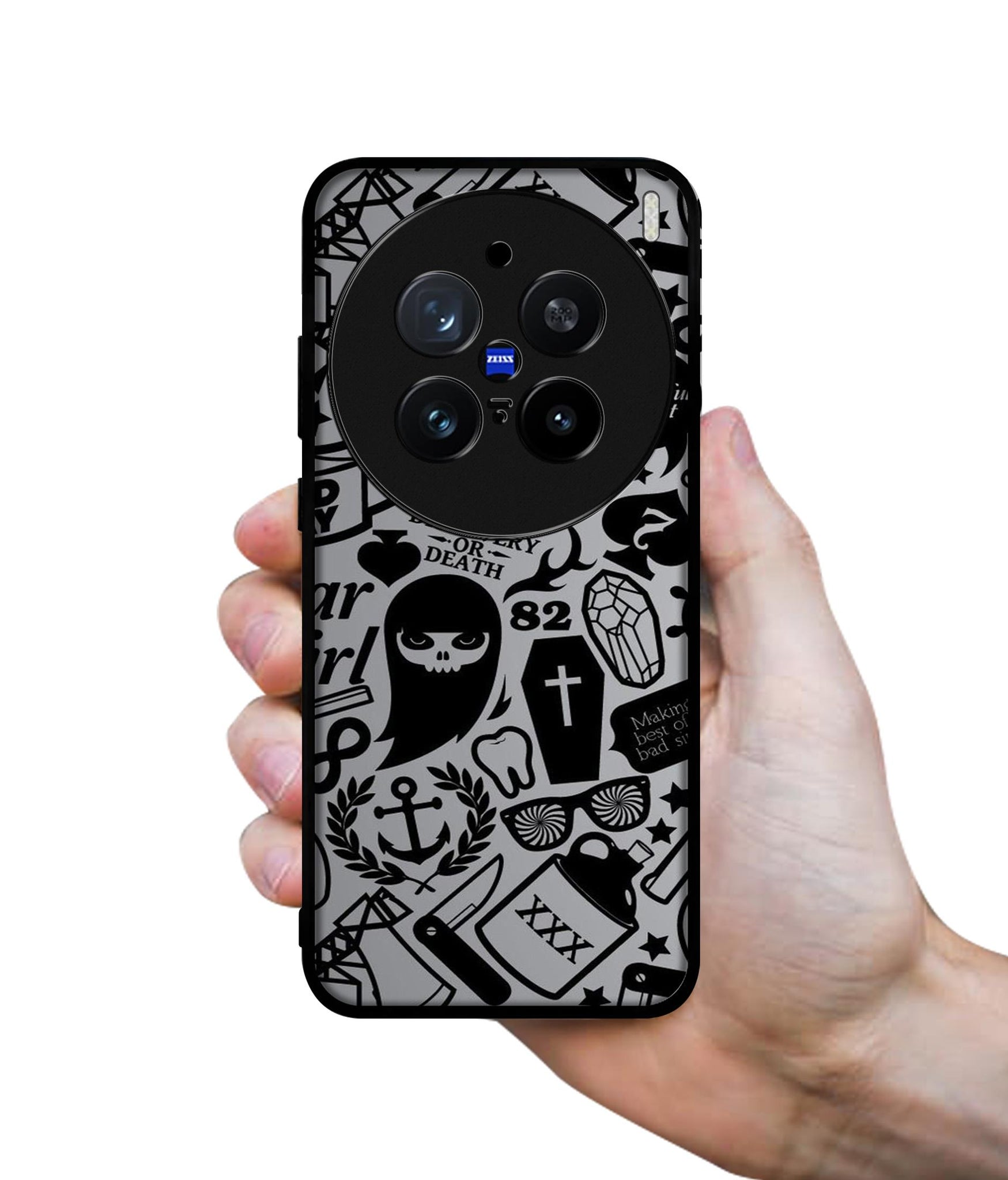 Discover Or Death Design Designer 2D Printed Back Case Cover for Vivo X200 Pro 5G
