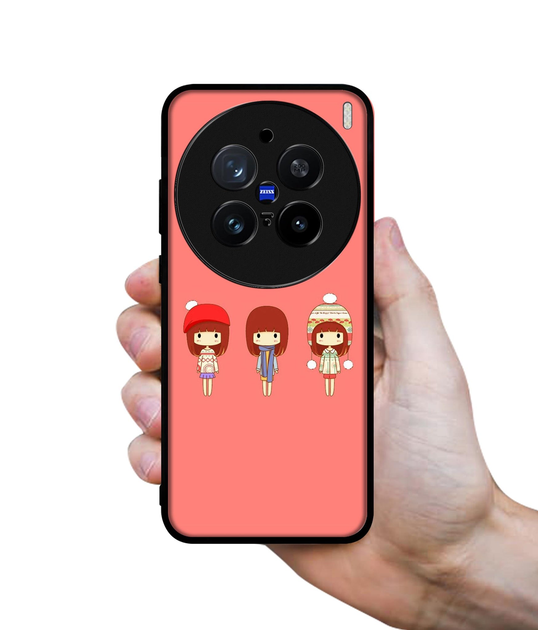 Cute Girls Design Designer 2D Printed Back Case Cover for Vivo X200 Pro 5G