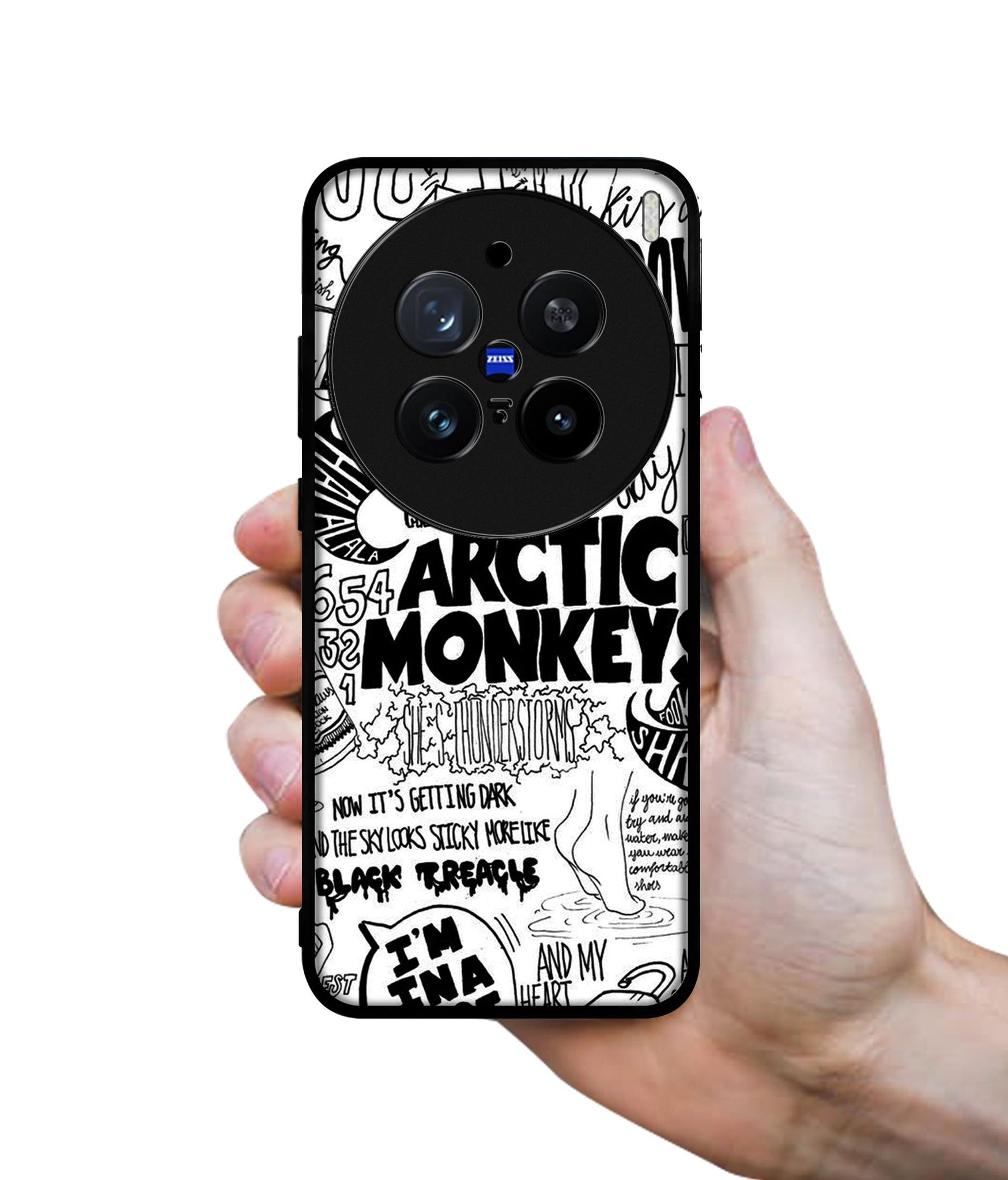 Arctic Monkeys Pattern Design Designer 2D Printed Back Case Cover for Vivo X200 Pro 5G