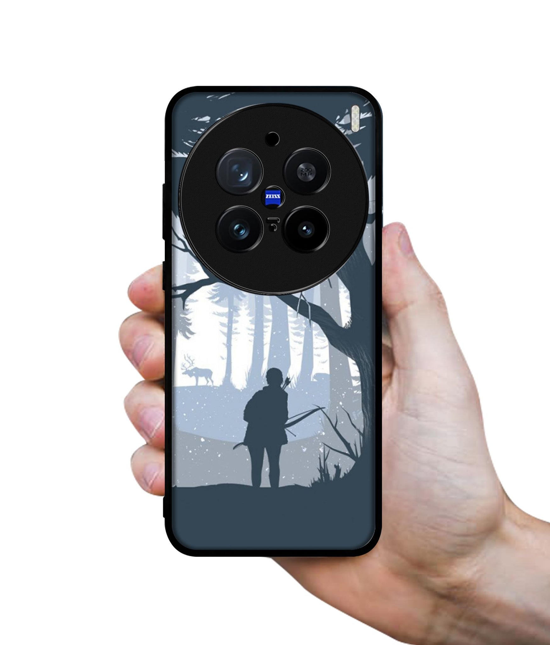 Hunter Design Designer 2D Printed Back Case Cover for Vivo X200 Pro 5G