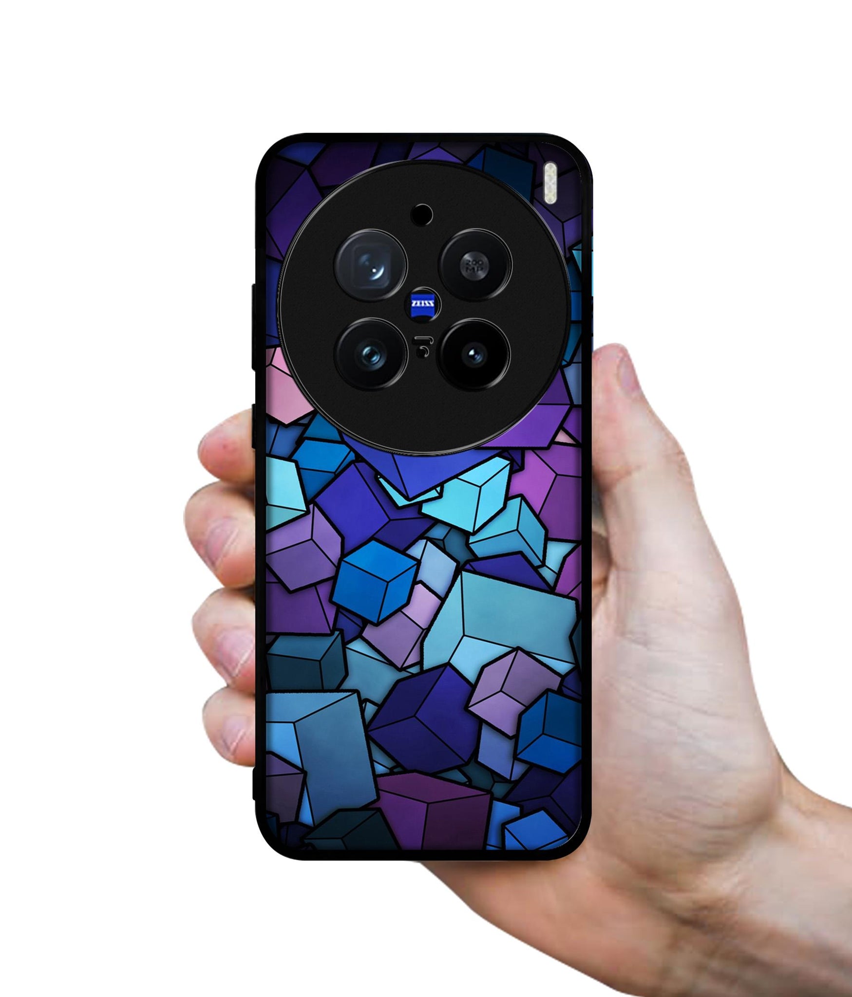 Color Box Design Designer 2D Printed Back Case Cover for Vivo X200 Pro 5G