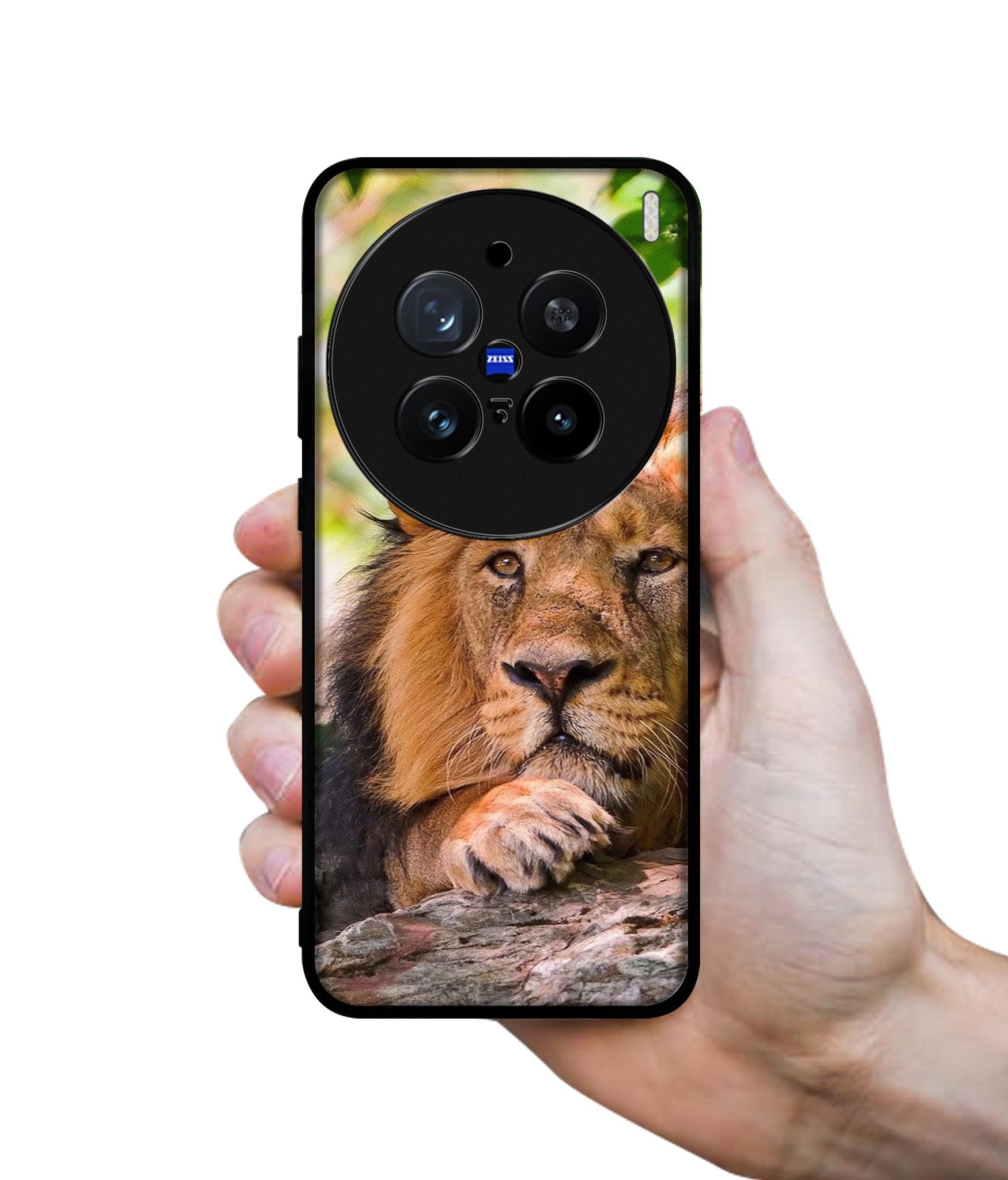 Tiger Pattern Print Design Designer 2D Printed Back Case Cover for Vivo X200 Pro 5G