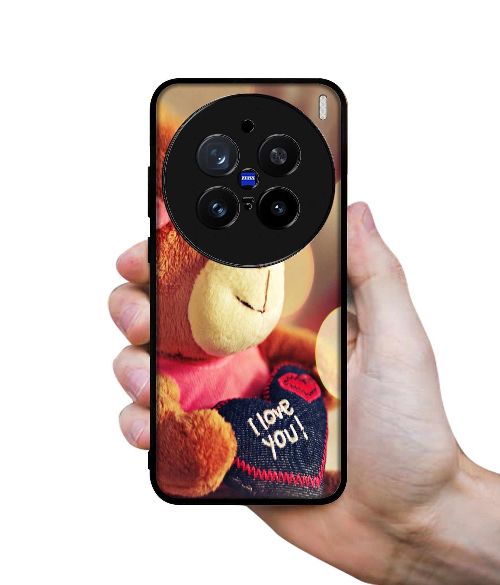 Teddy Bear Design Designer 2D Printed Back Case Cover for Vivo X200 Pro 5G