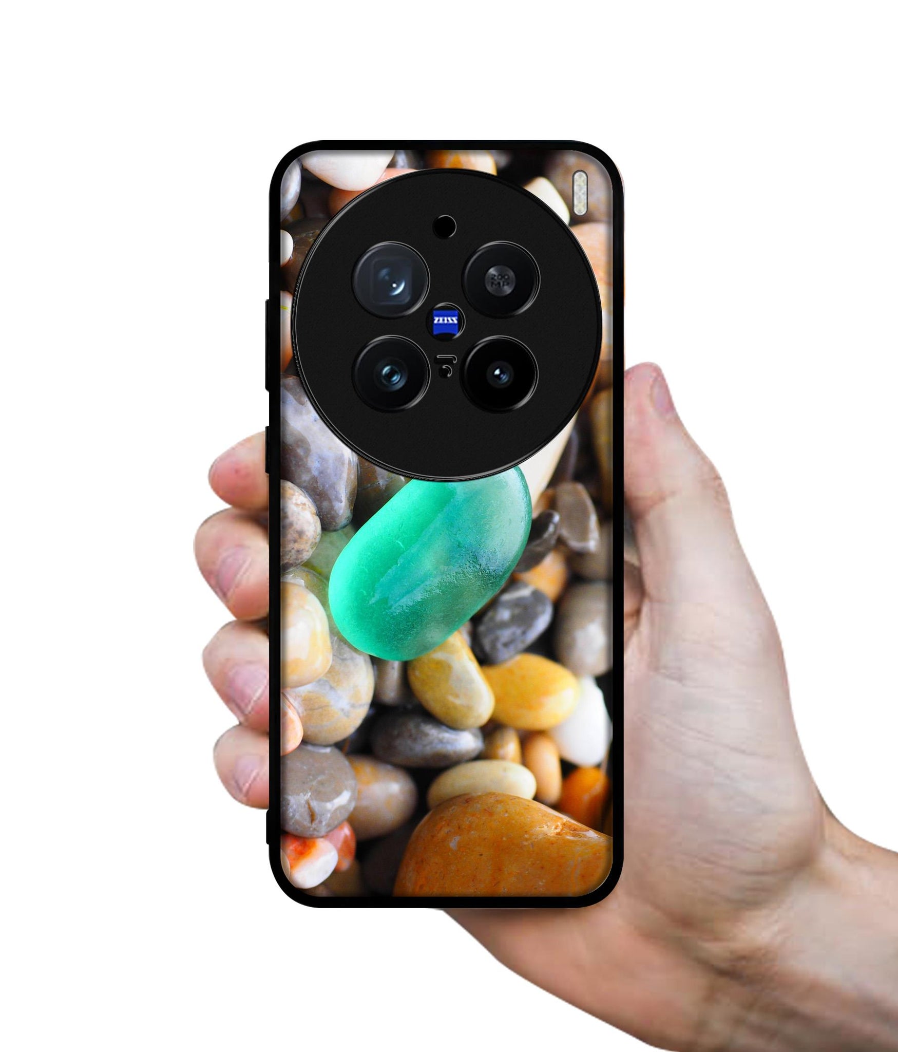 Sea Stones Design Designer 2D Printed Back Case Cover for Vivo X200 Pro 5G