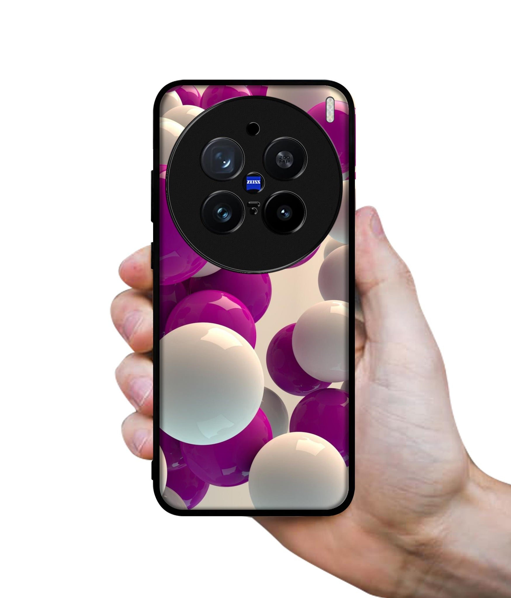 3D Balloons Design Designer 2D Printed Back Case Cover for Vivo X200 Pro 5G