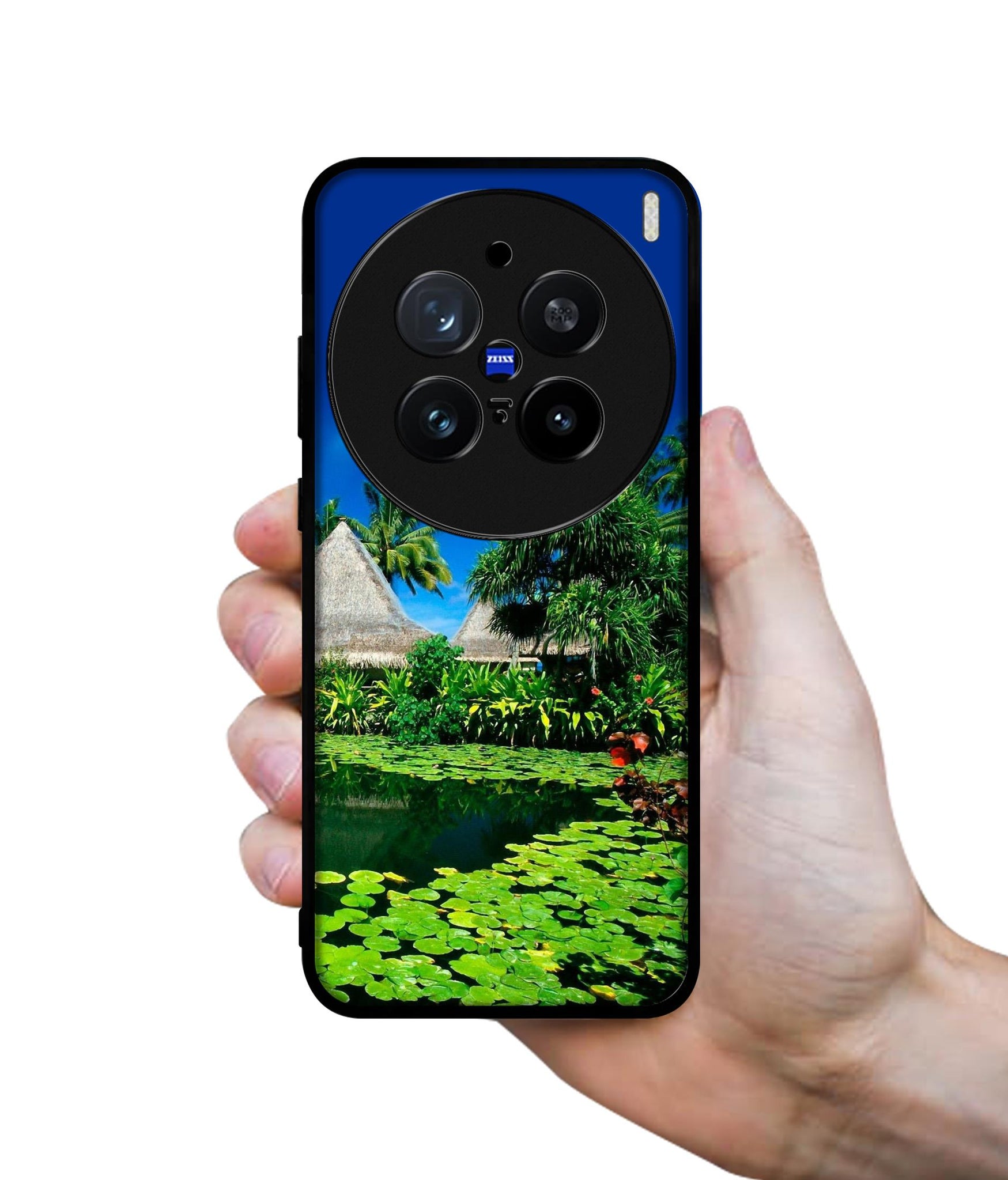 Tropics Water Design Designer 2D Printed Back Case Cover for Vivo X200 Pro 5G