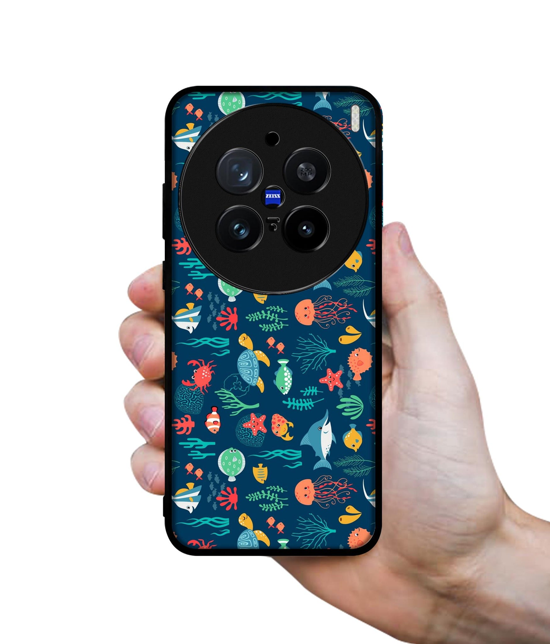 Aquarium Texture Design Designer 2D Printed Back Case Cover for Vivo X200 Pro 5G