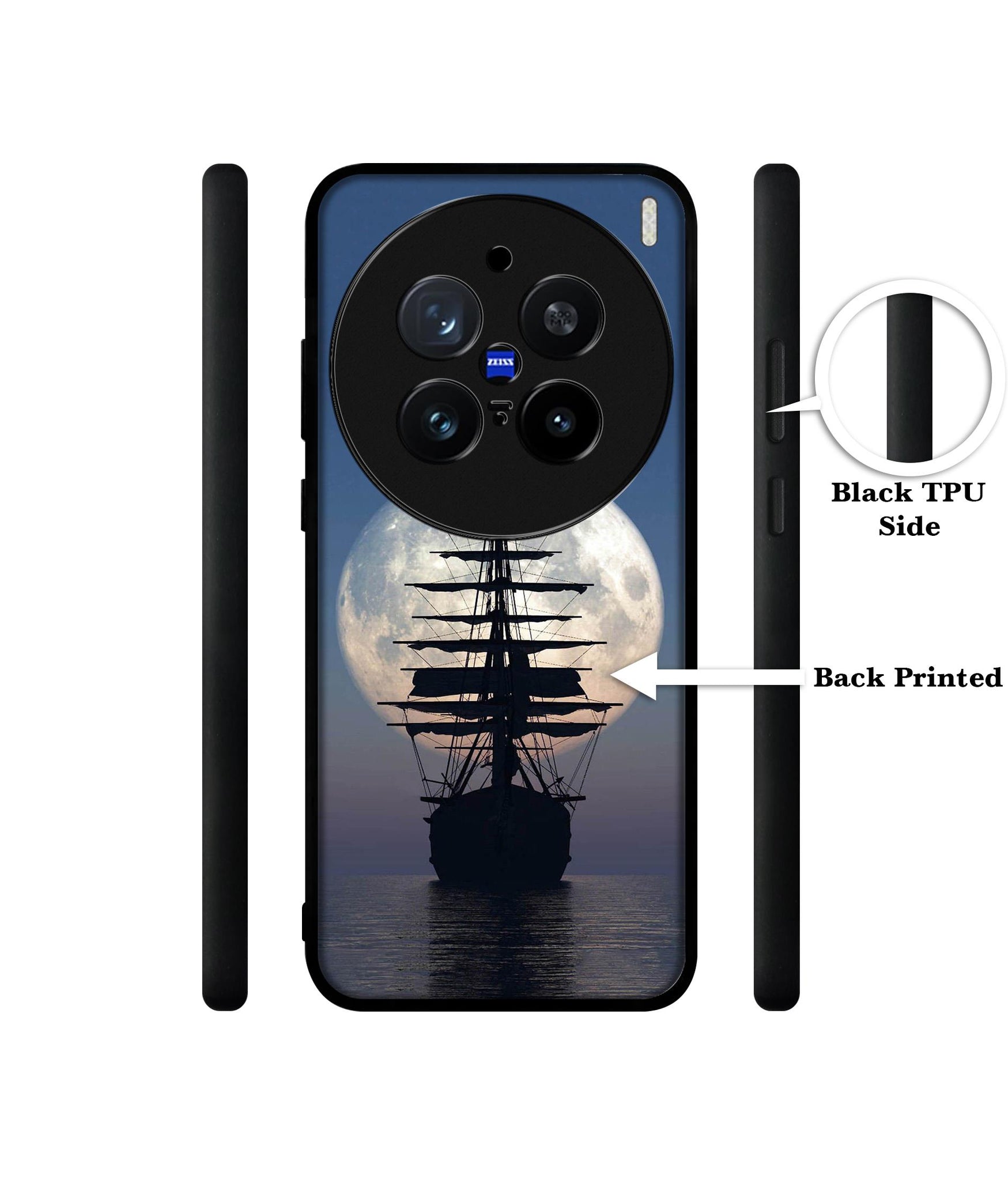 Sea Sunset Design Designer 2D Printed Back Case Cover for Vivo X200 Pro 5G