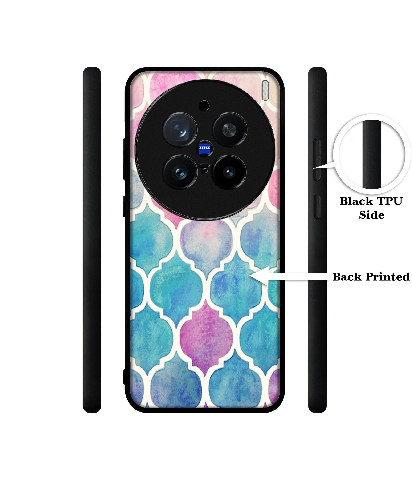 Patterns Art Design Designer 2D Printed Back Case Cover for Vivo X200 Pro 5G