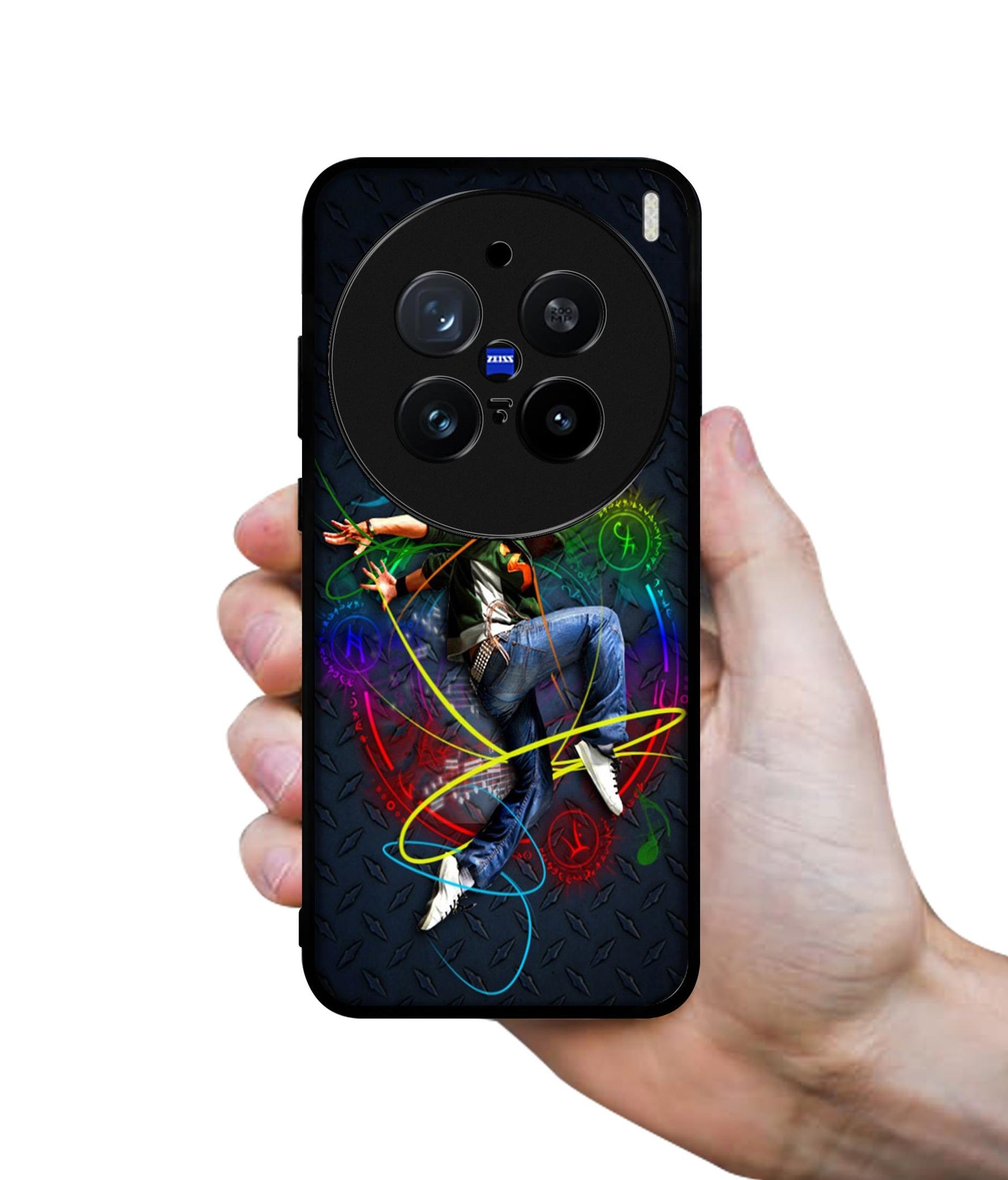 Boy With Music Design Designer 2D Printed Back Case Cover for Vivo X200 Pro 5G